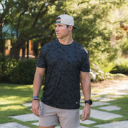 Men's Burlebo Go To Tee - Black Camo
