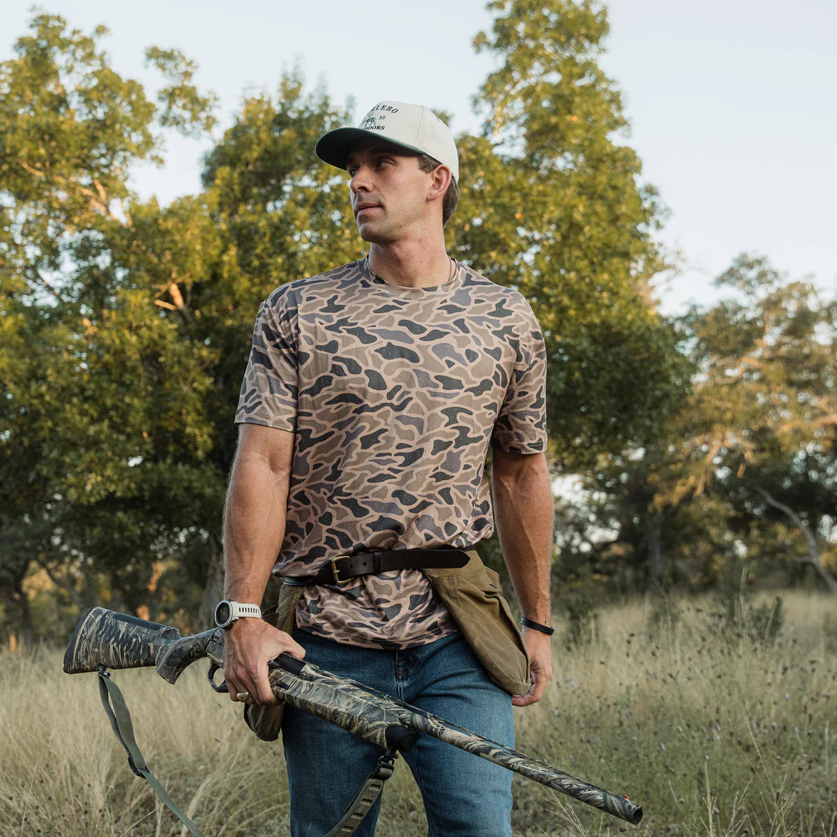 Men's Burlebo Go To Tee - Gauge Camo