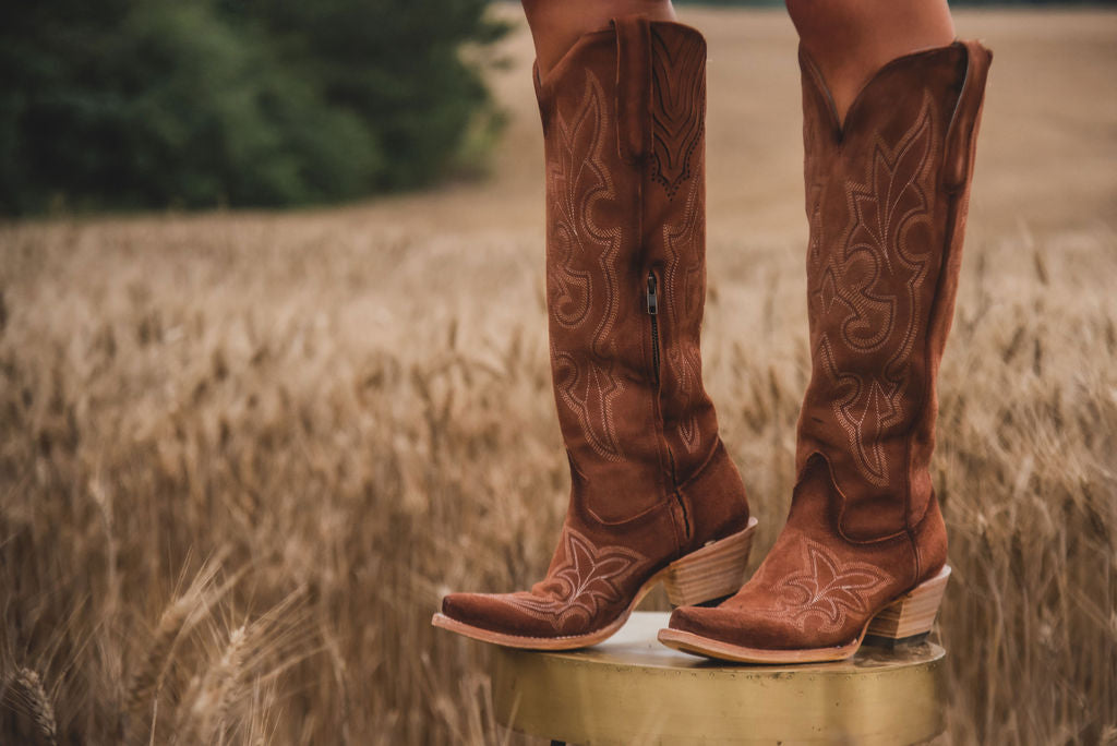 Women's Corral Shedron Suede Tall Boots
