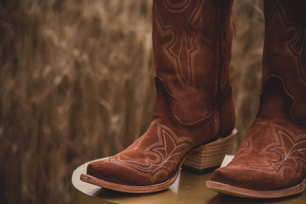 Women's Corral Shedron Suede Tall Boots