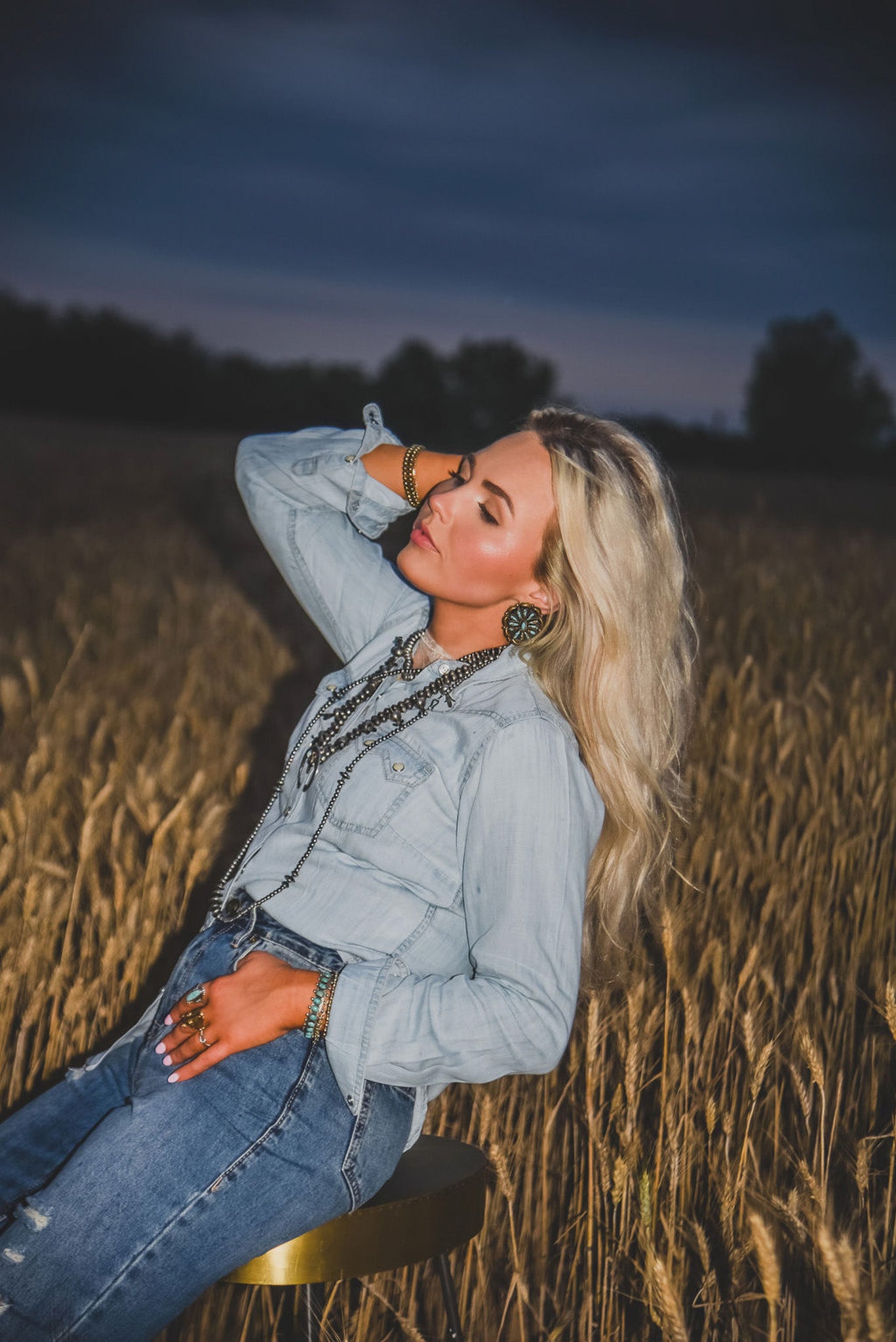 Women's Ariat Blues Shirt