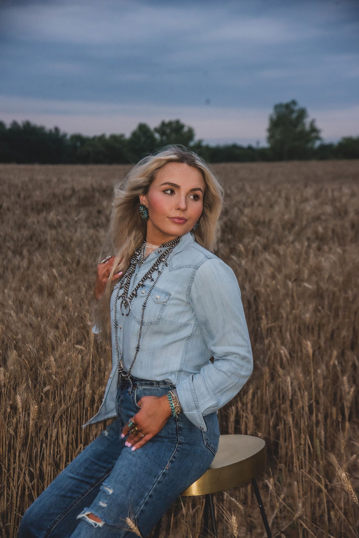 Women's Ariat Blues Shirt