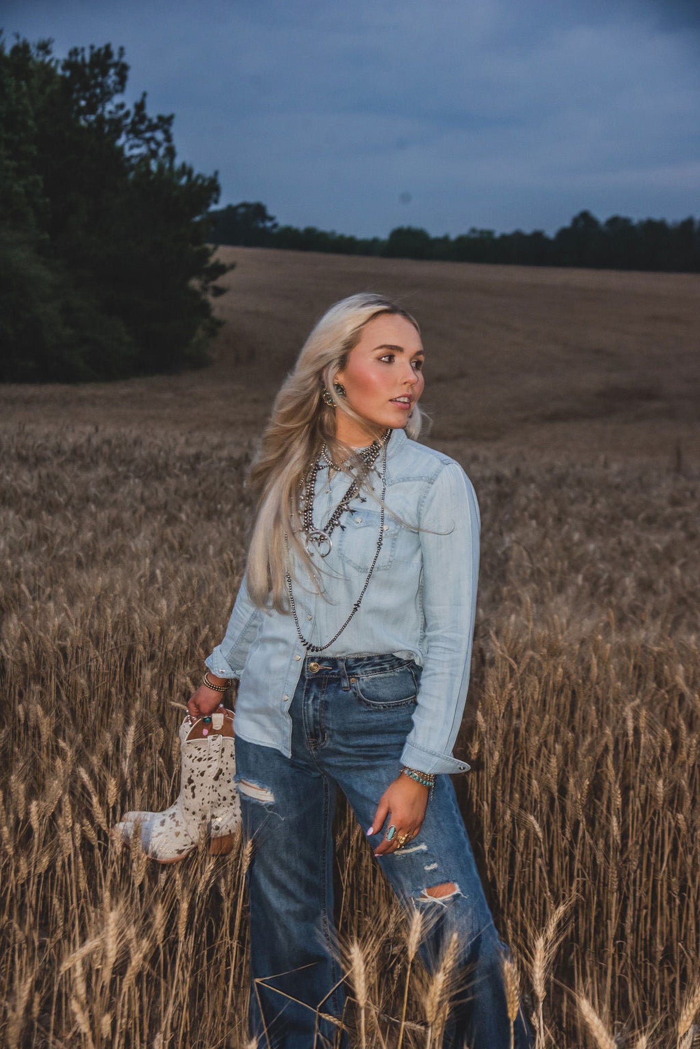 Women's Ariat Blues Shirt