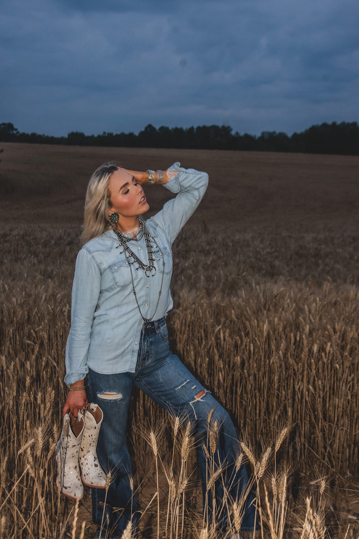 Women's Ariat Blues Shirt
