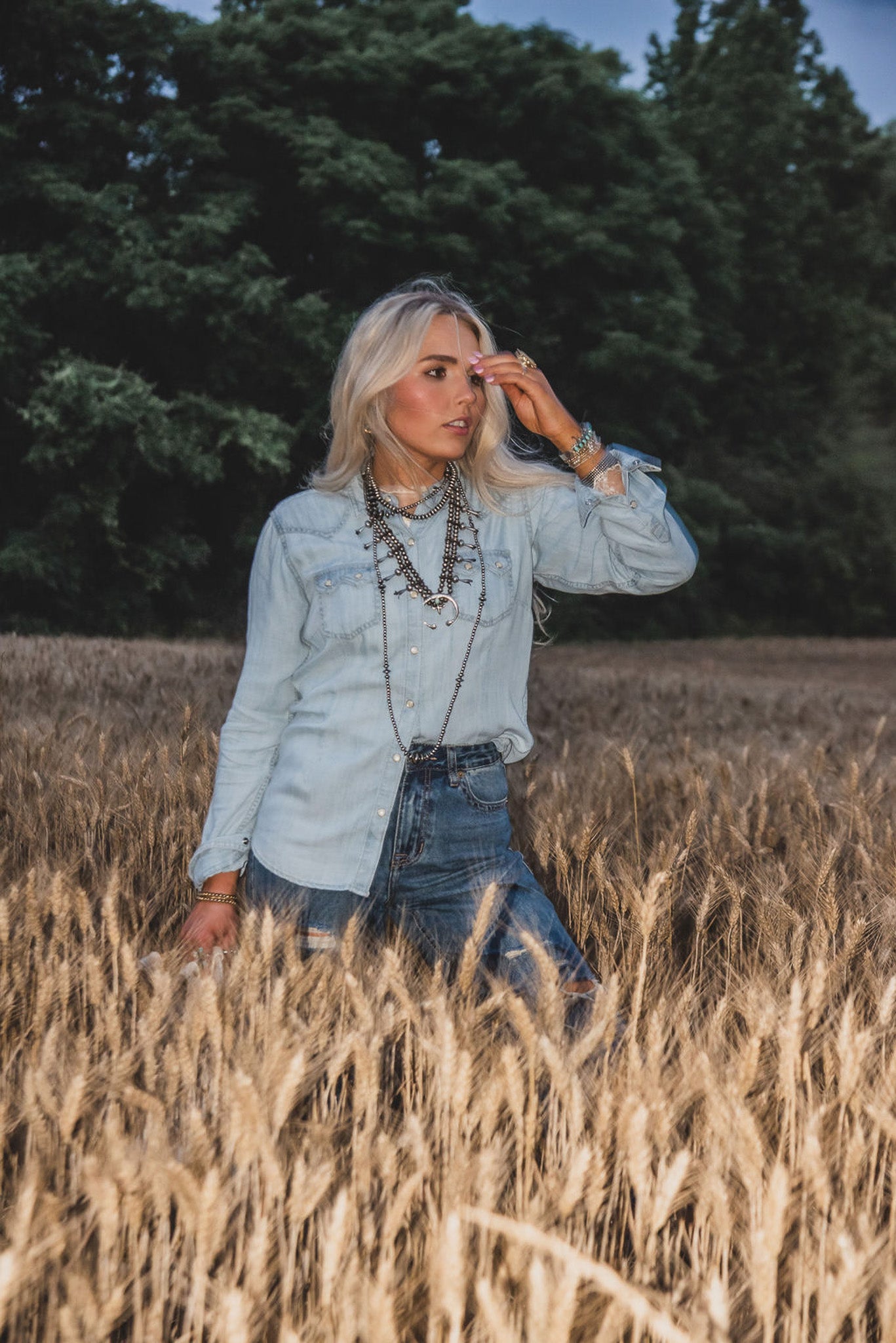 Women's Ariat Blues Shirt