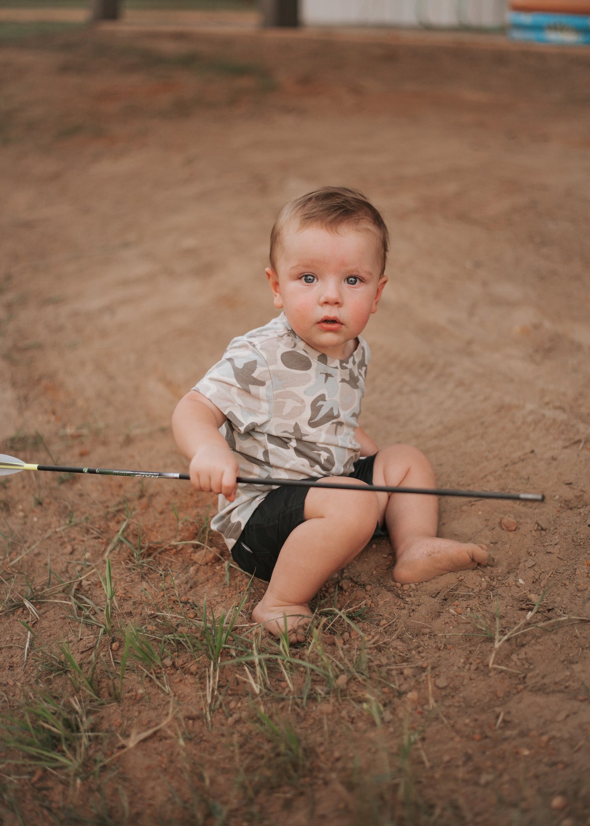 Burlebo | Toddler & Youth Vintage Washed T-Shirt - Mallard Mayhem Camo