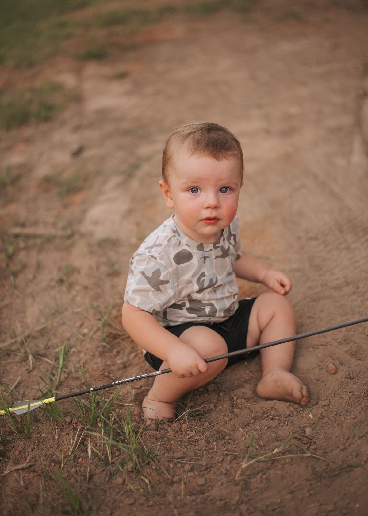 Burlebo | Toddler & Youth Vintage Washed T-Shirt - Mallard Mayhem Camo
