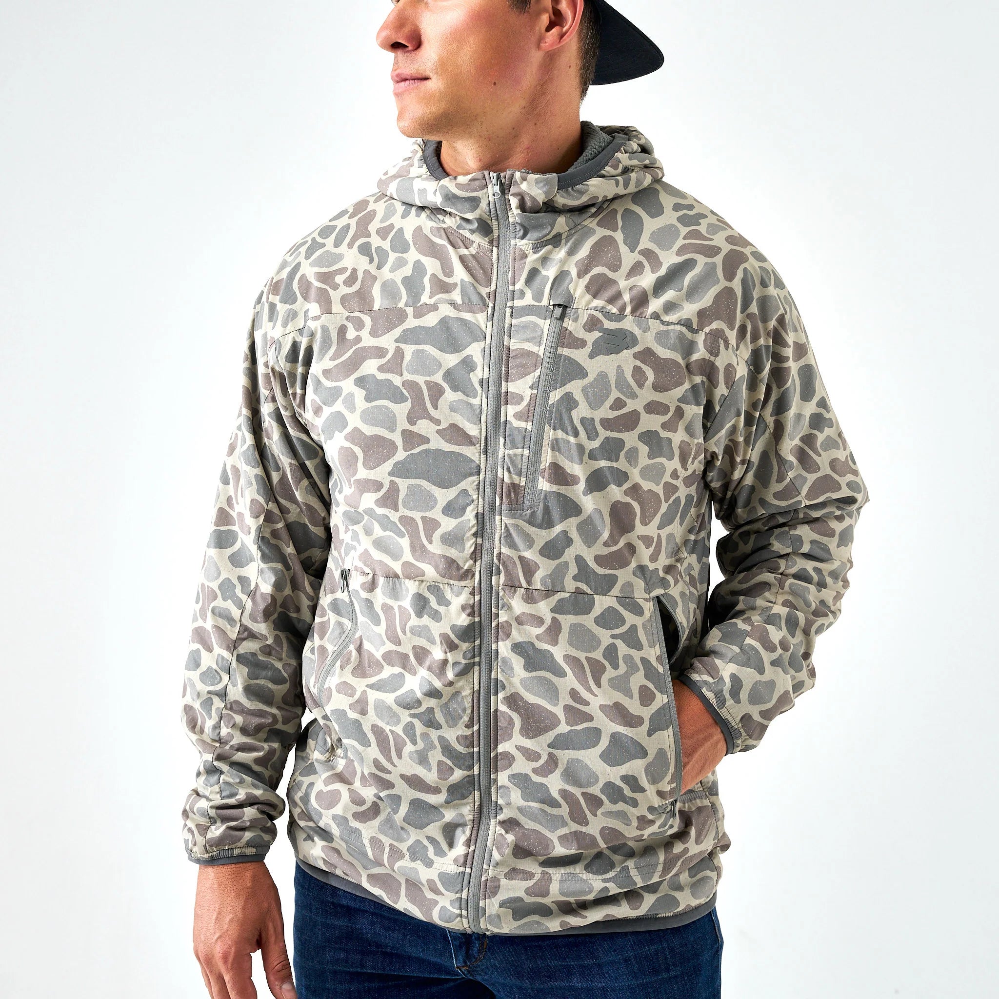 Men's Burlebo Powder Ridge Jacket - Classic Deer Camo