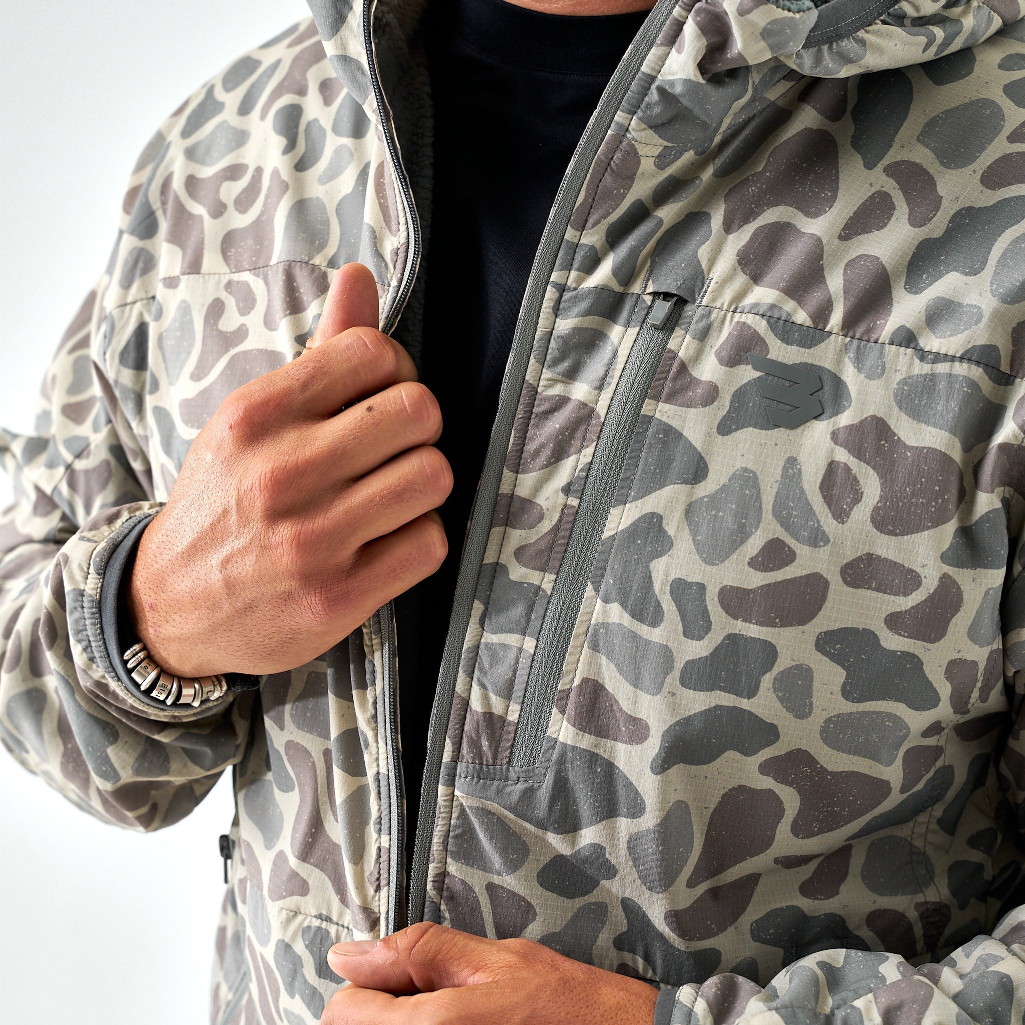 Men's Burlebo Powder Ridge Jacket - Classic Deer Camo