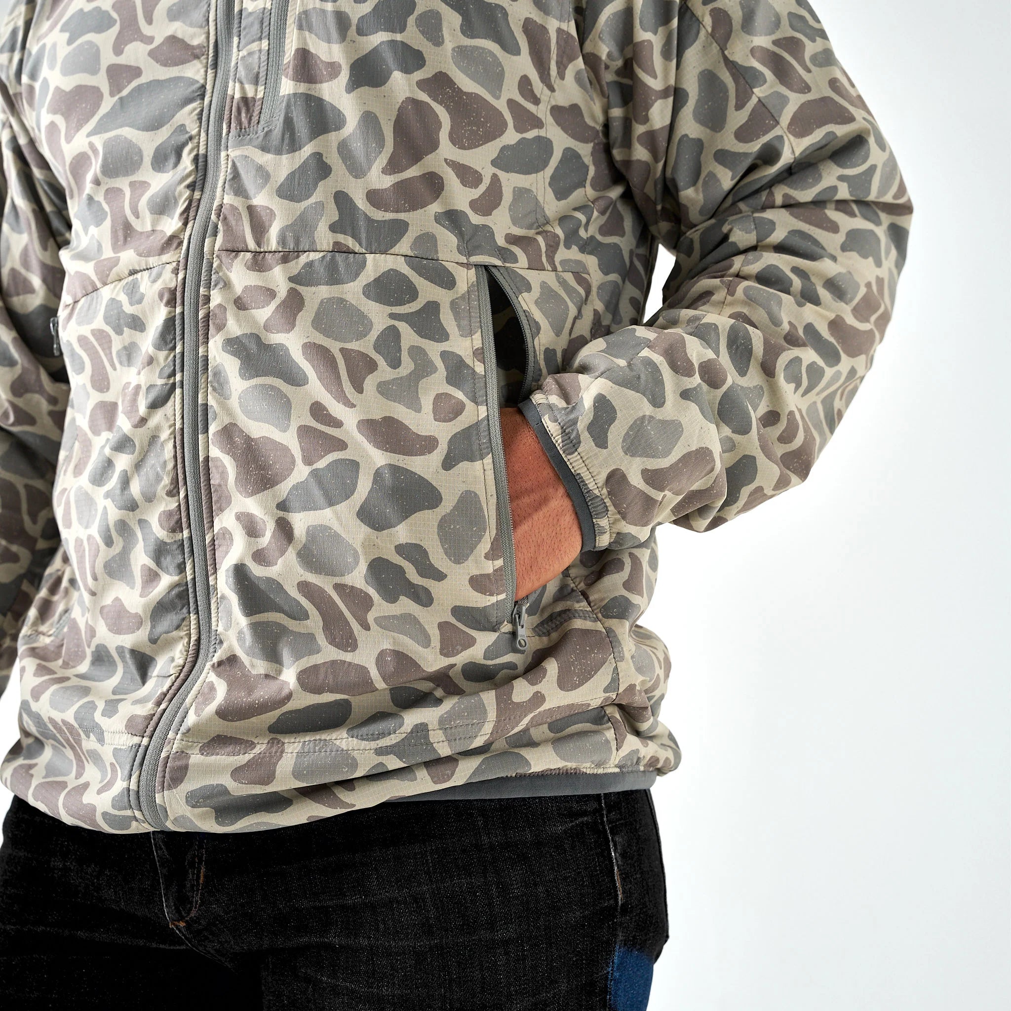 Men's Burlebo Powder Ridge Jacket - Classic Deer Camo