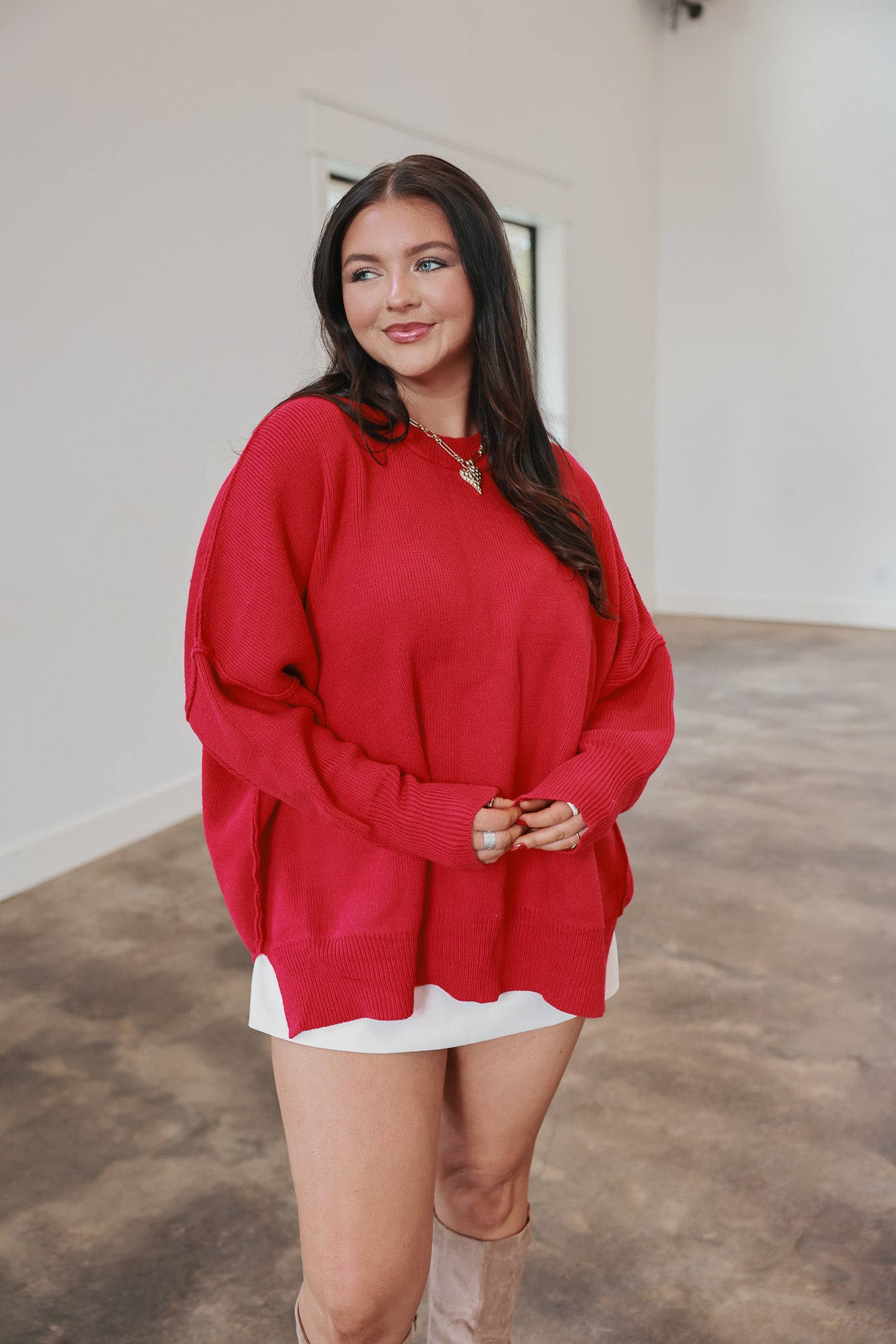 Holiday Cheer Red Sweater