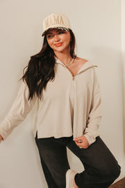 Cafe Meetup Stone Pullover