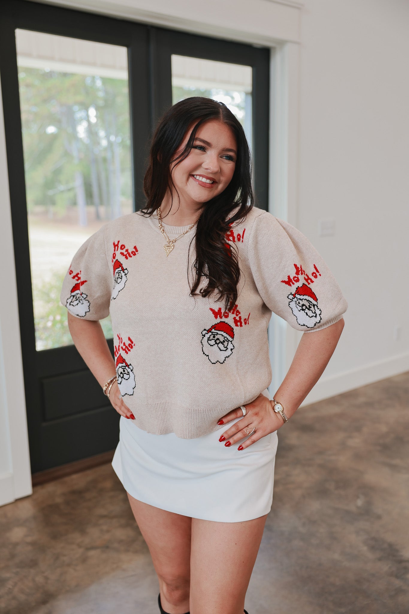 Holiday Santa Sweater