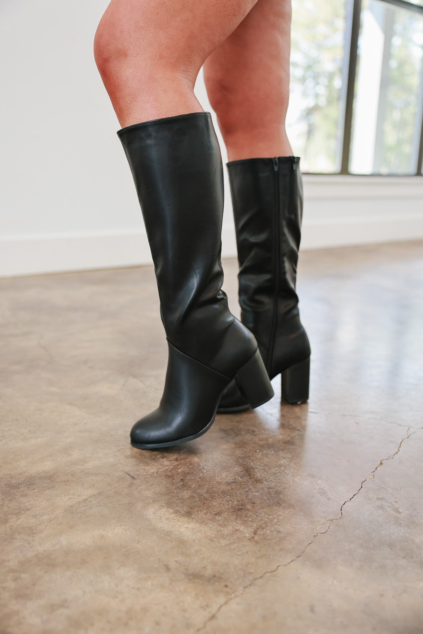 Stand Corrected Black Boots