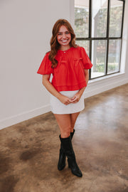 Catch You Later Red Top