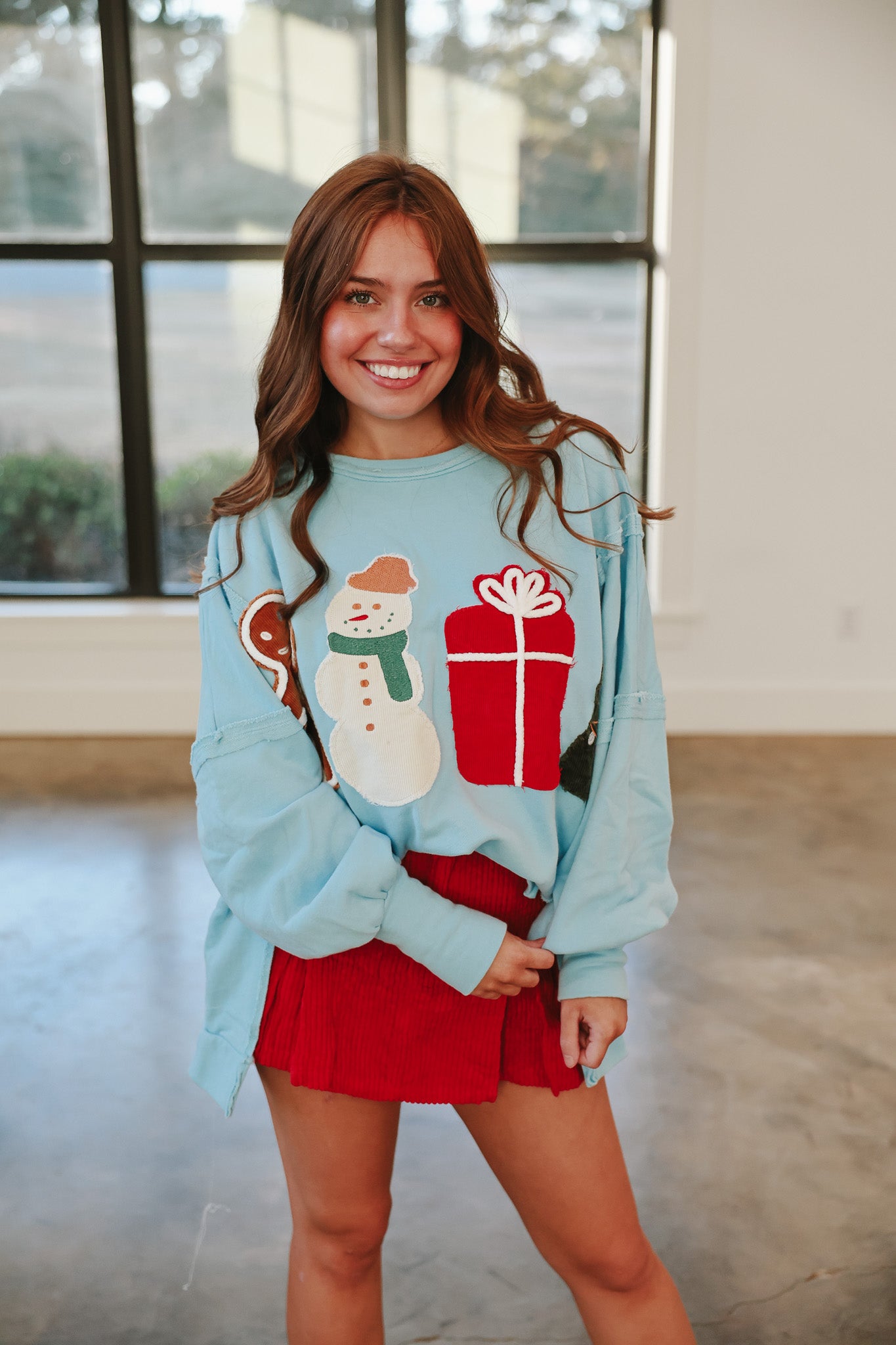 Make it Fun Red Skort