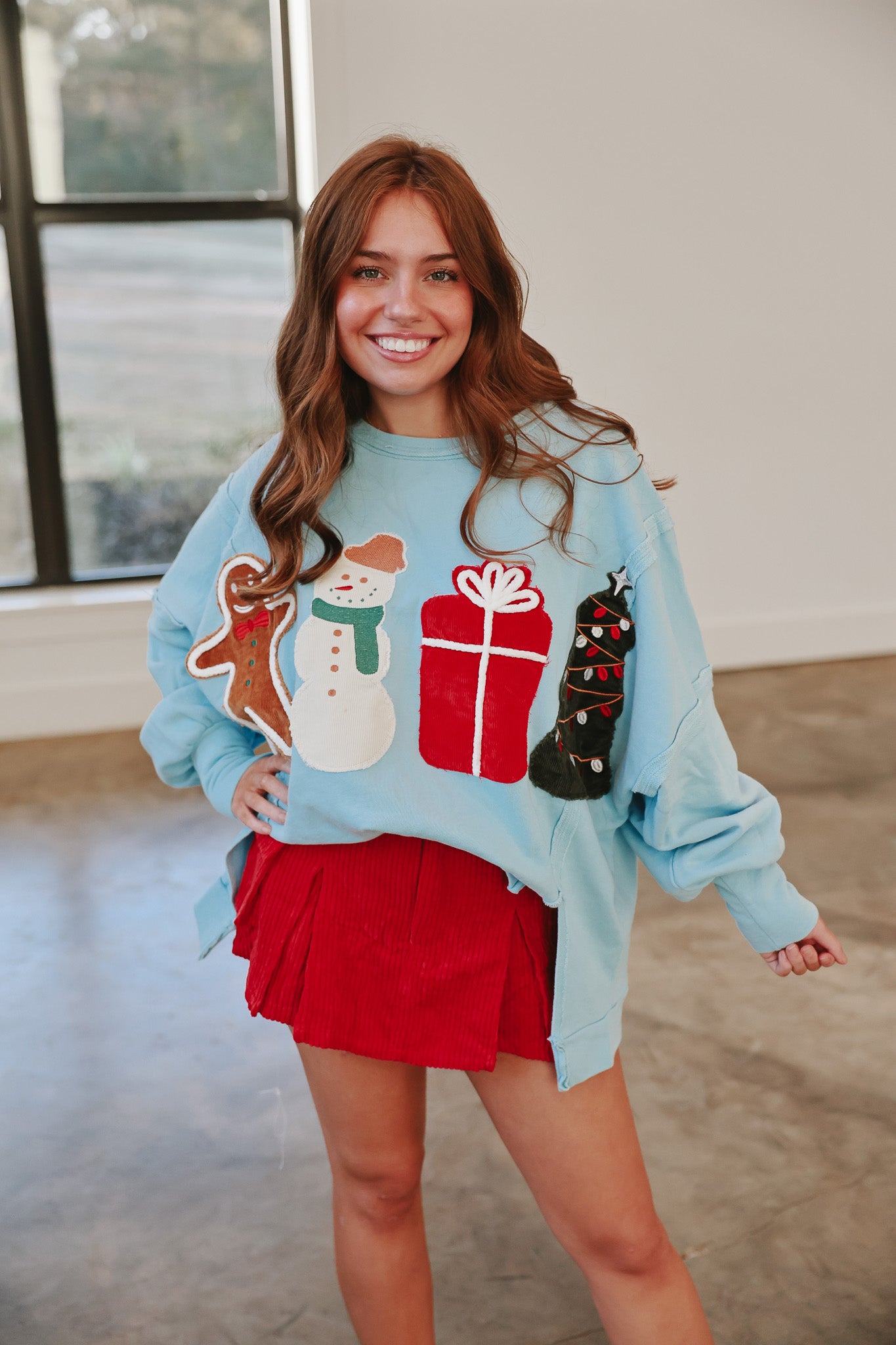 Make it Fun Red Skort