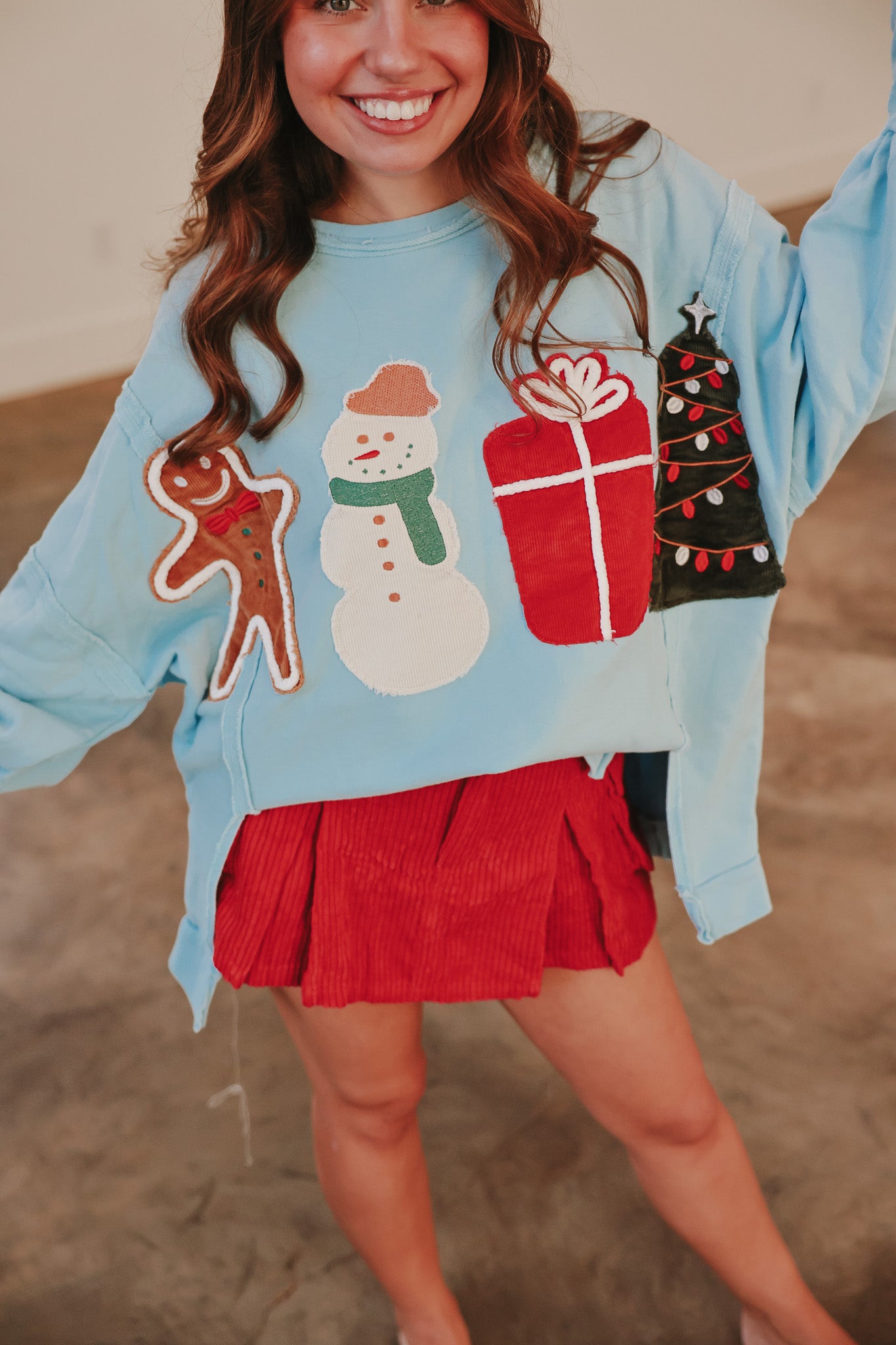 Make it Fun Red Skort