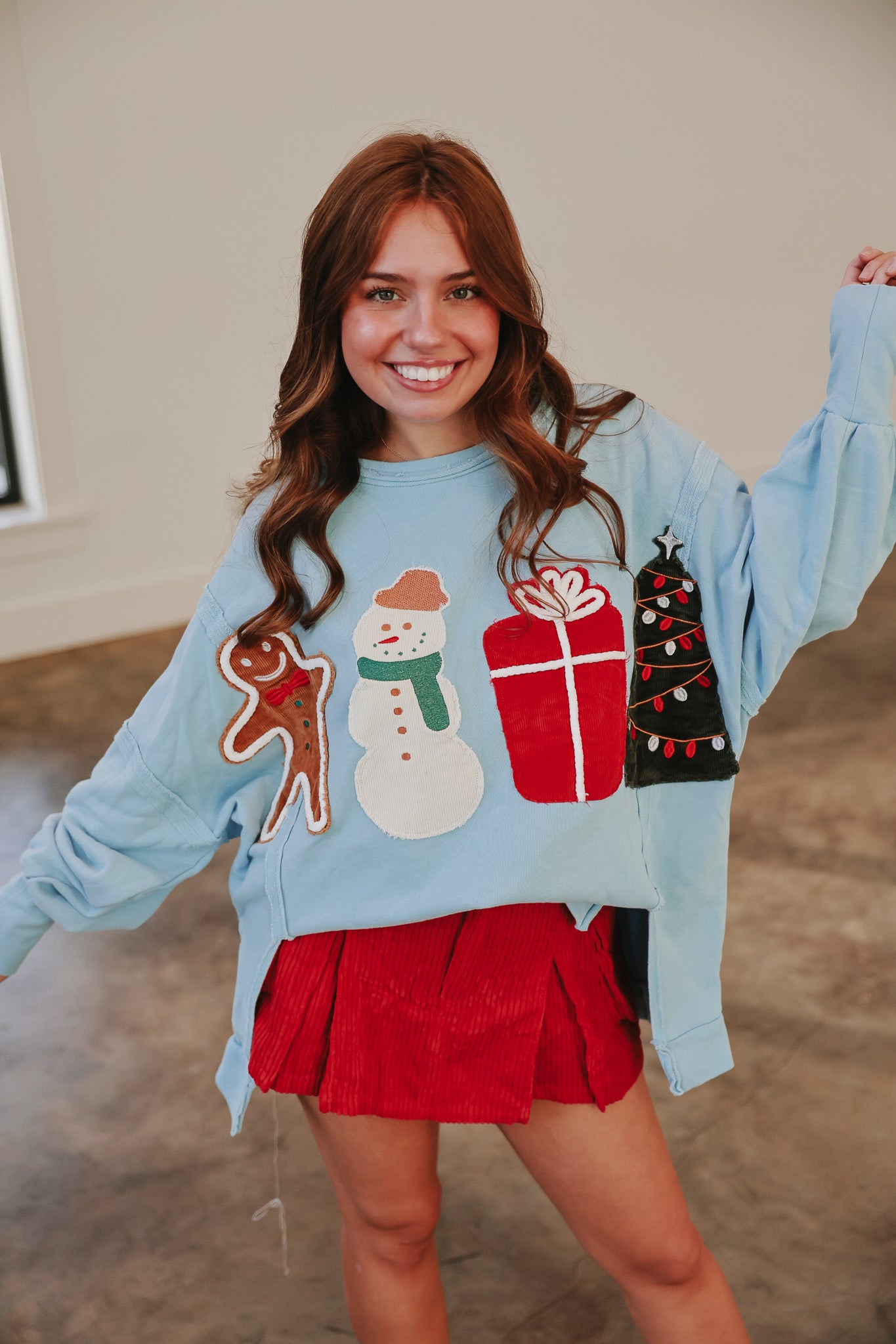 Make it Fun Red Skort