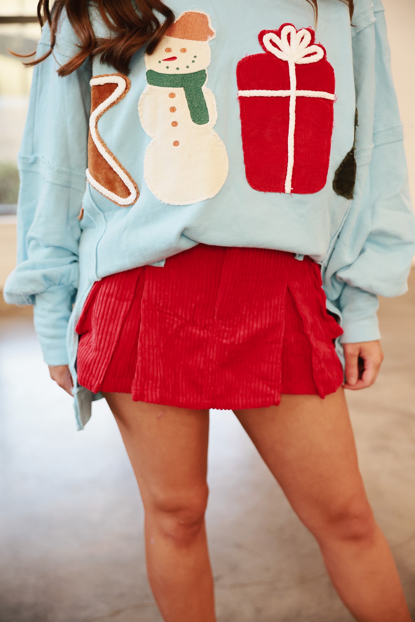 Make it Fun Red Skort