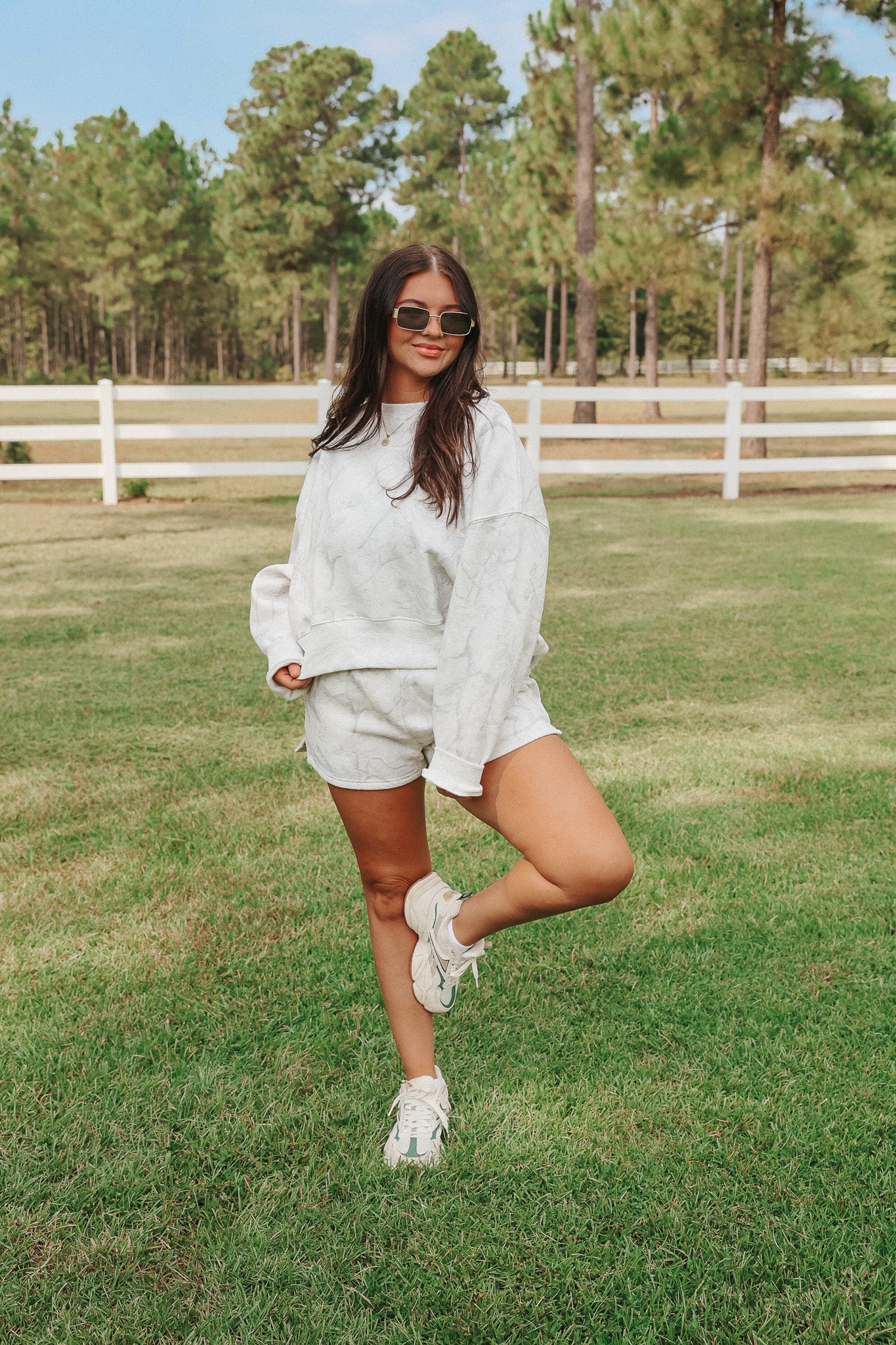 Leaf Ice Camo Sweat Shorts