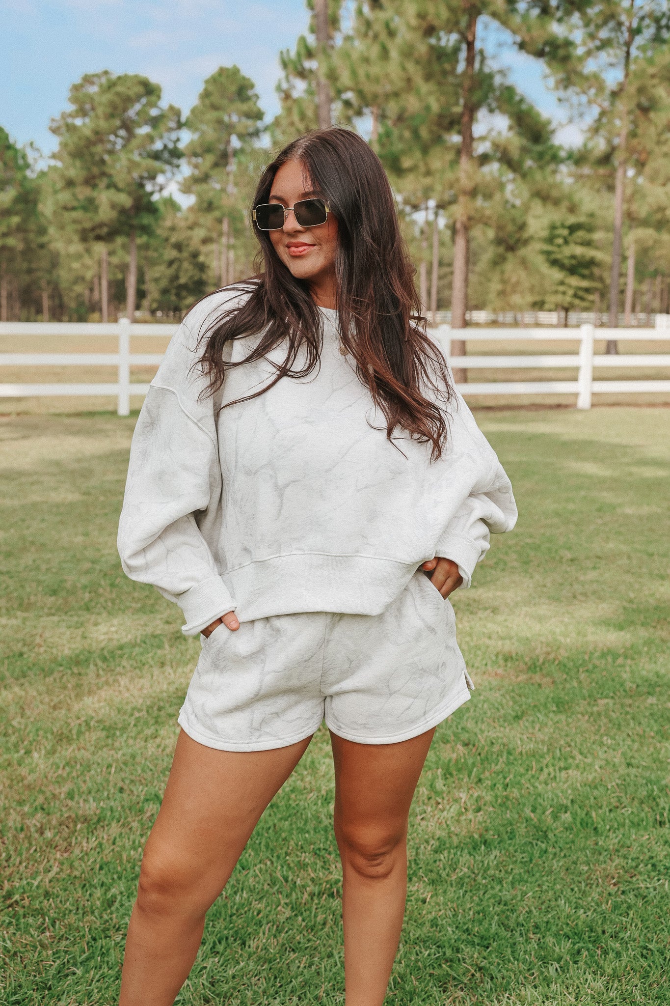 Leaf Ice Camo Sweat Shorts