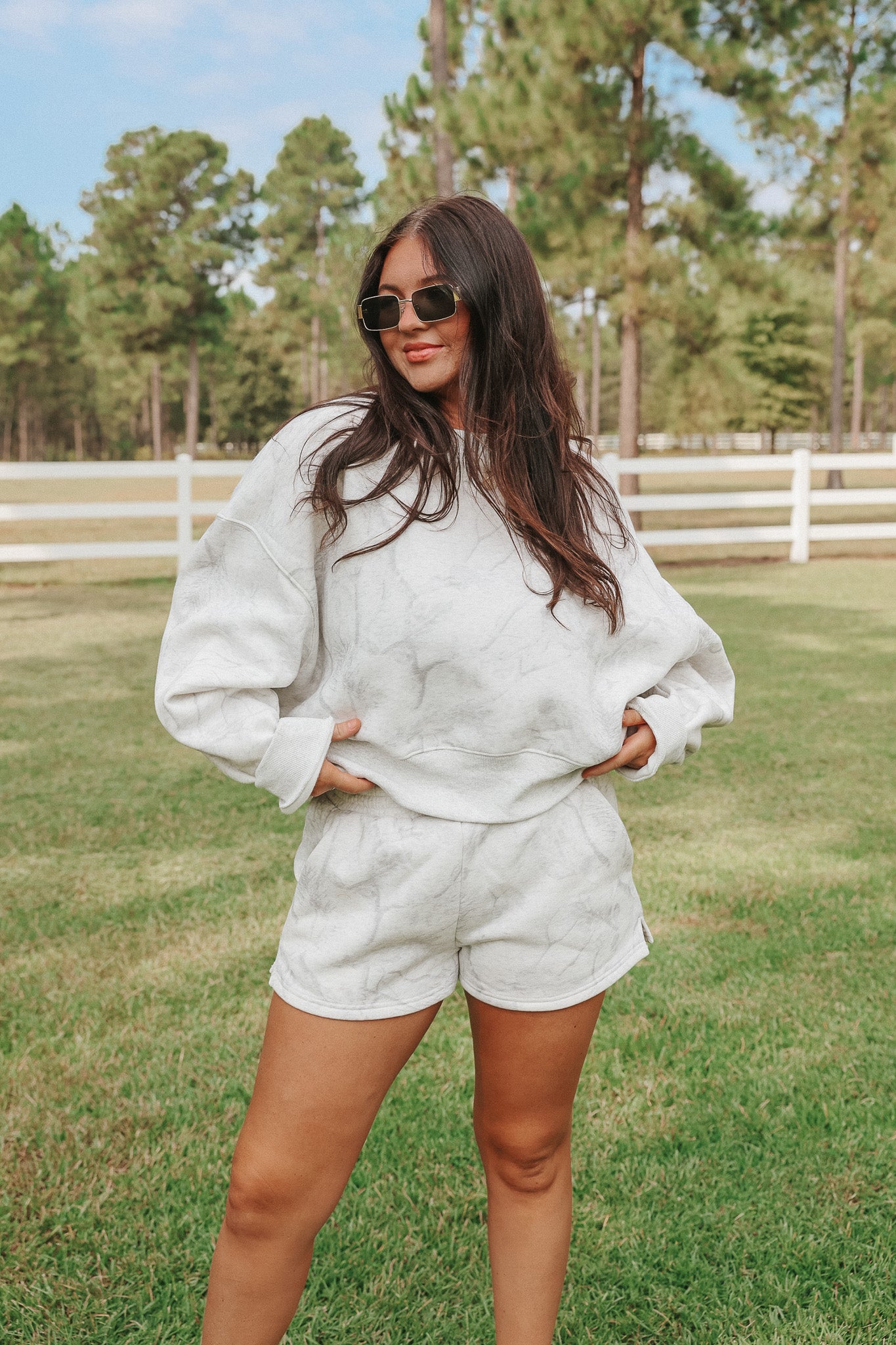 Leaf Ice Camo Sweat Shorts