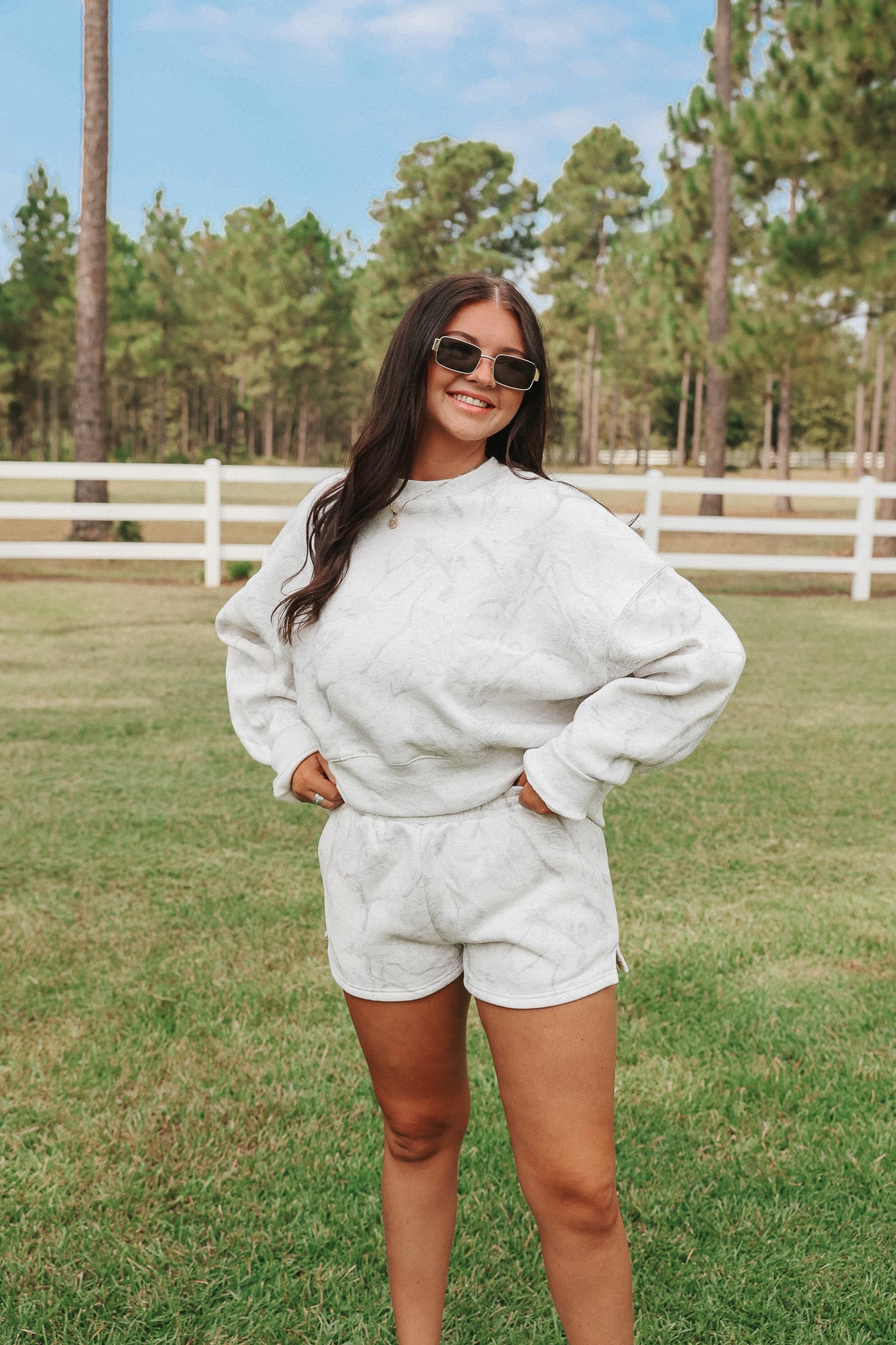 Leaf Ice Camo Sweat Shorts