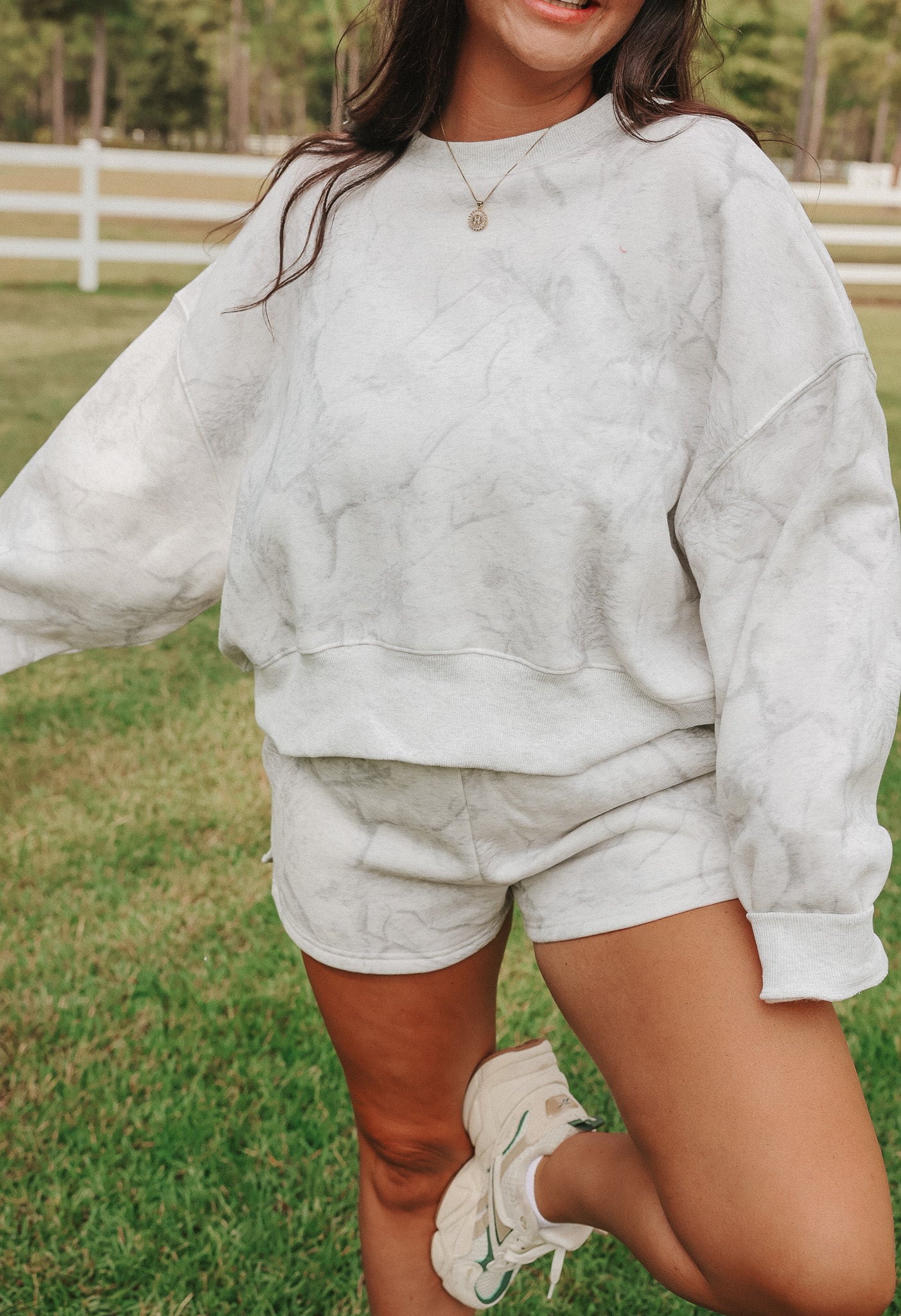 Leaf Ice Camo Sweat Shorts