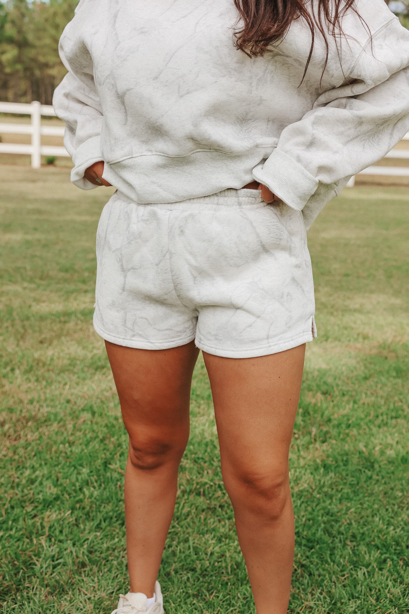 Leaf Ice Camo Sweat Shorts