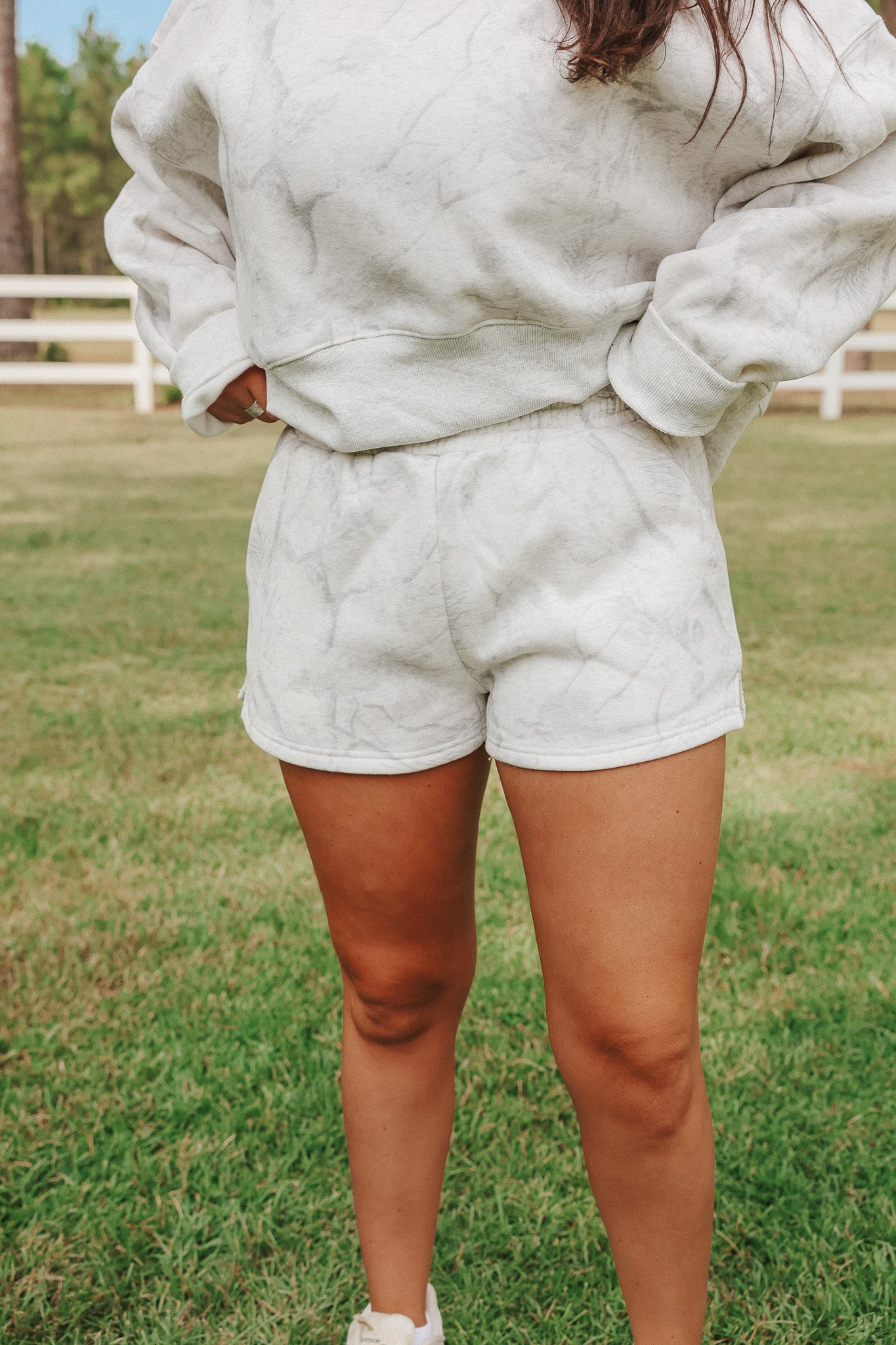 Leaf Ice Camo Sweat Shorts