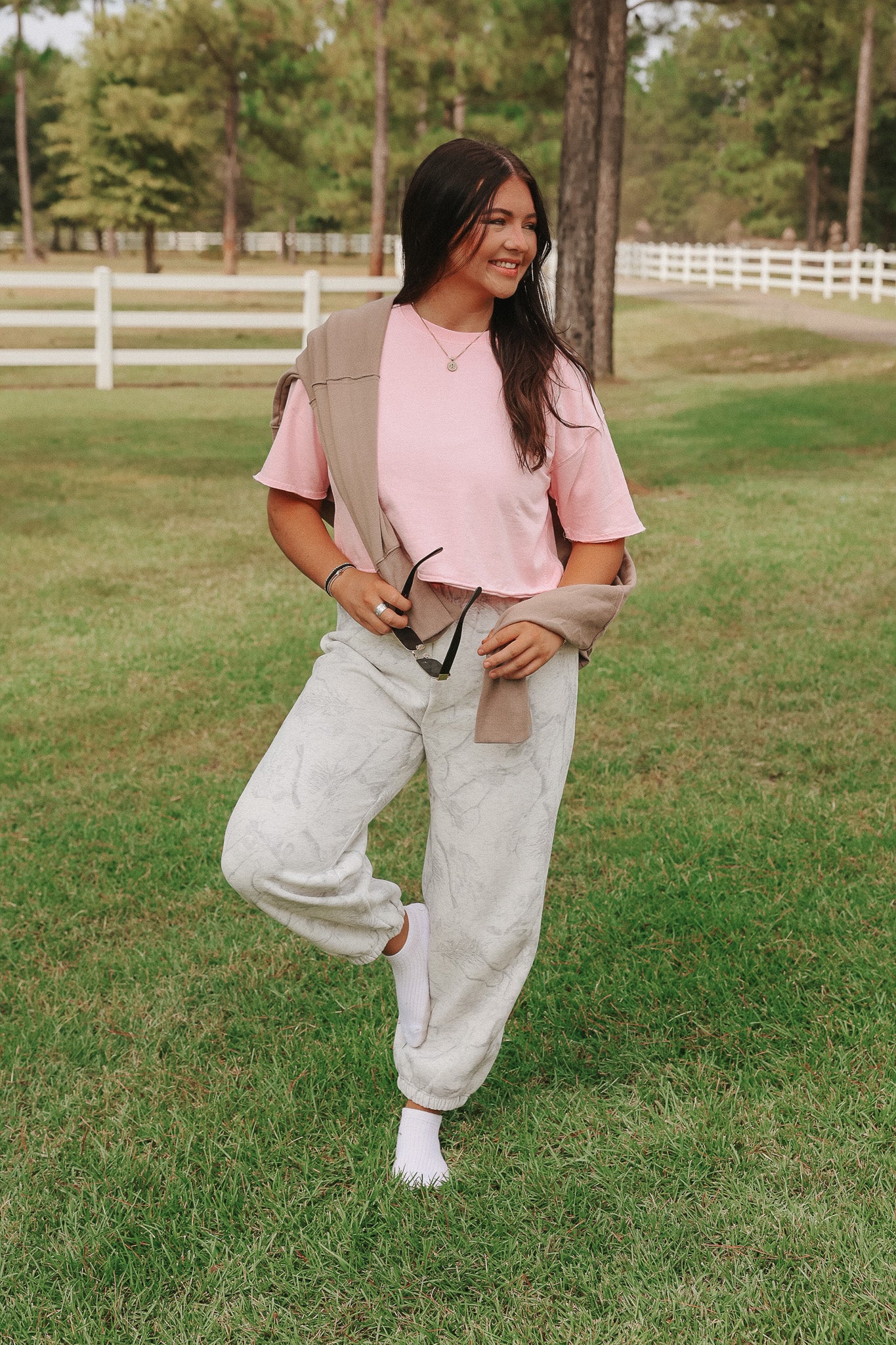 Cool Breeze Oversized Jacket in Taupe