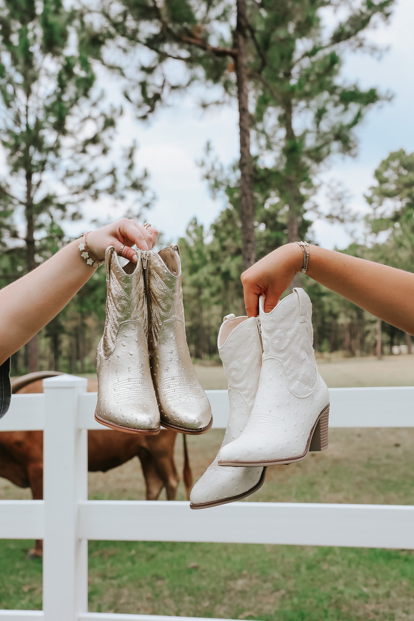Sleek Steps Gold Bootie