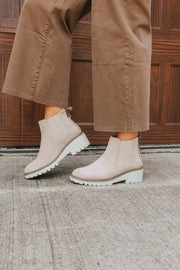 The Park Faux Suede Sand Bootie
