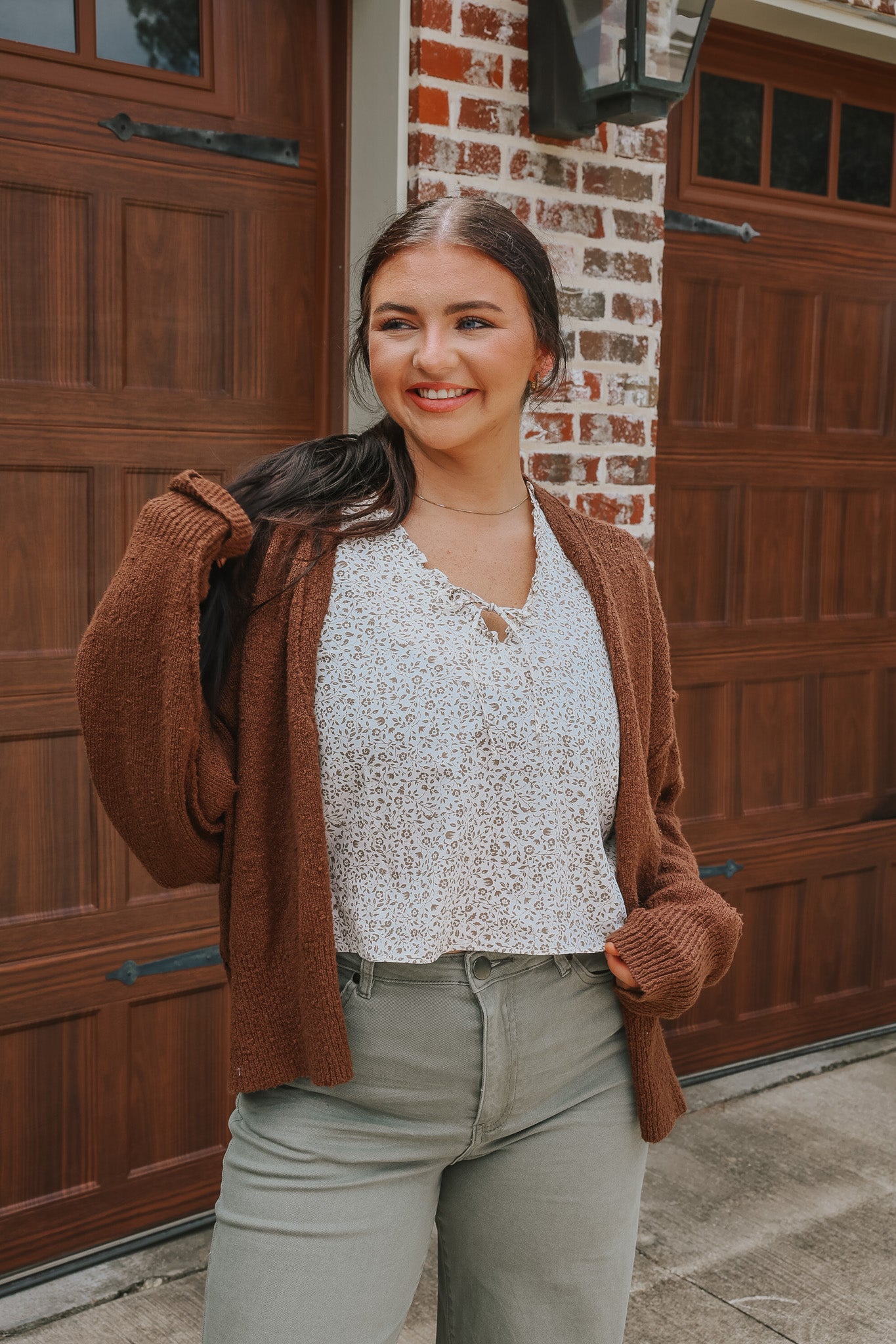 Kind Heart Brown Cardigan