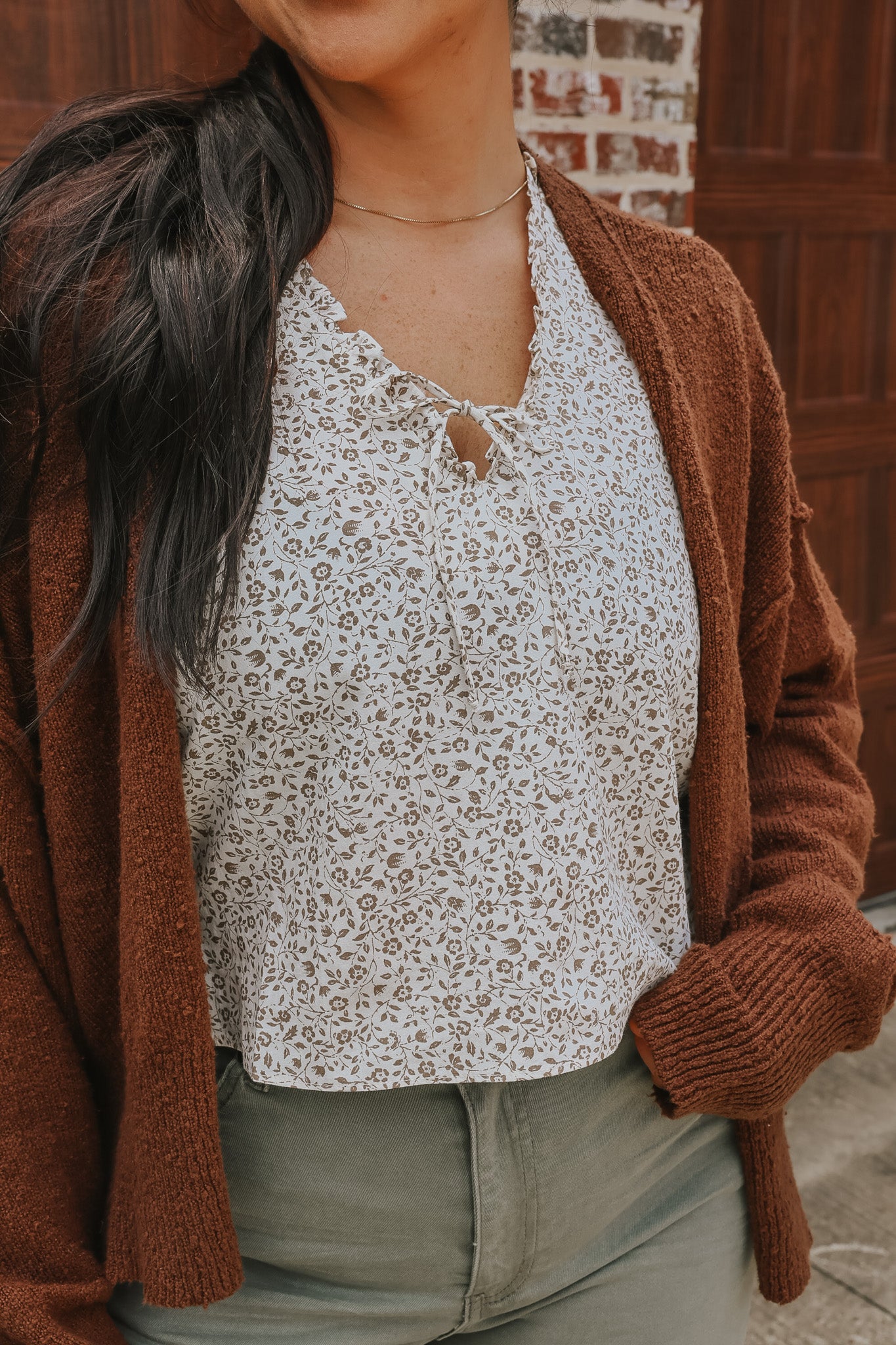 Kind Heart Brown Cardigan