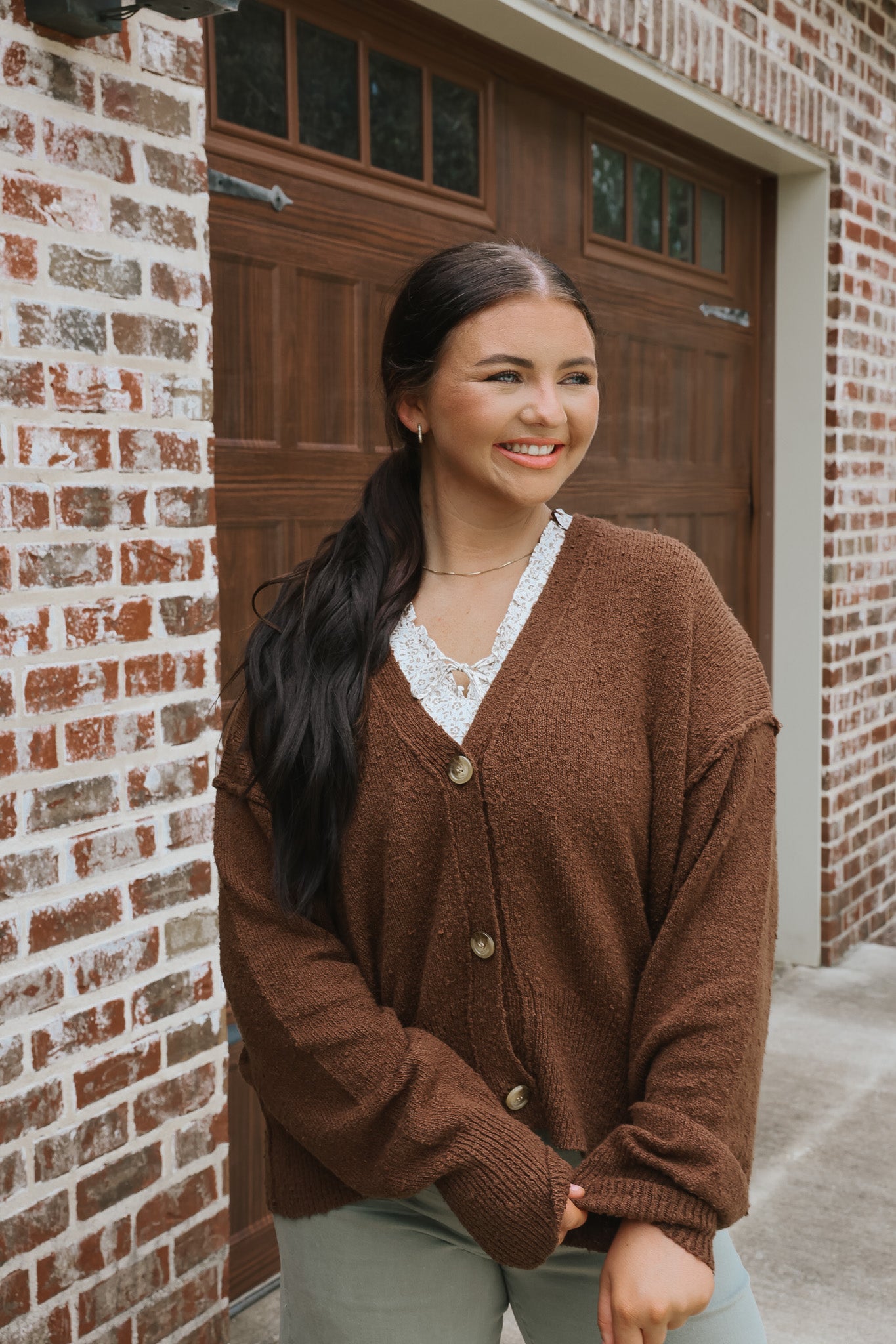 Kind Heart Brown Cardigan