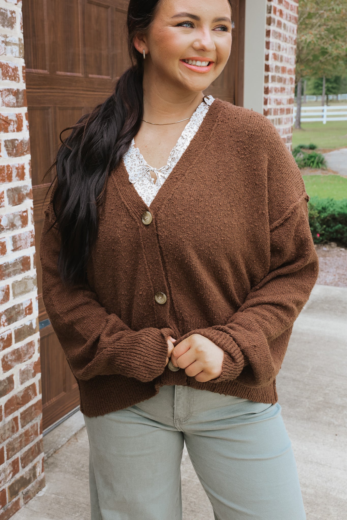 Kind Heart Brown Cardigan