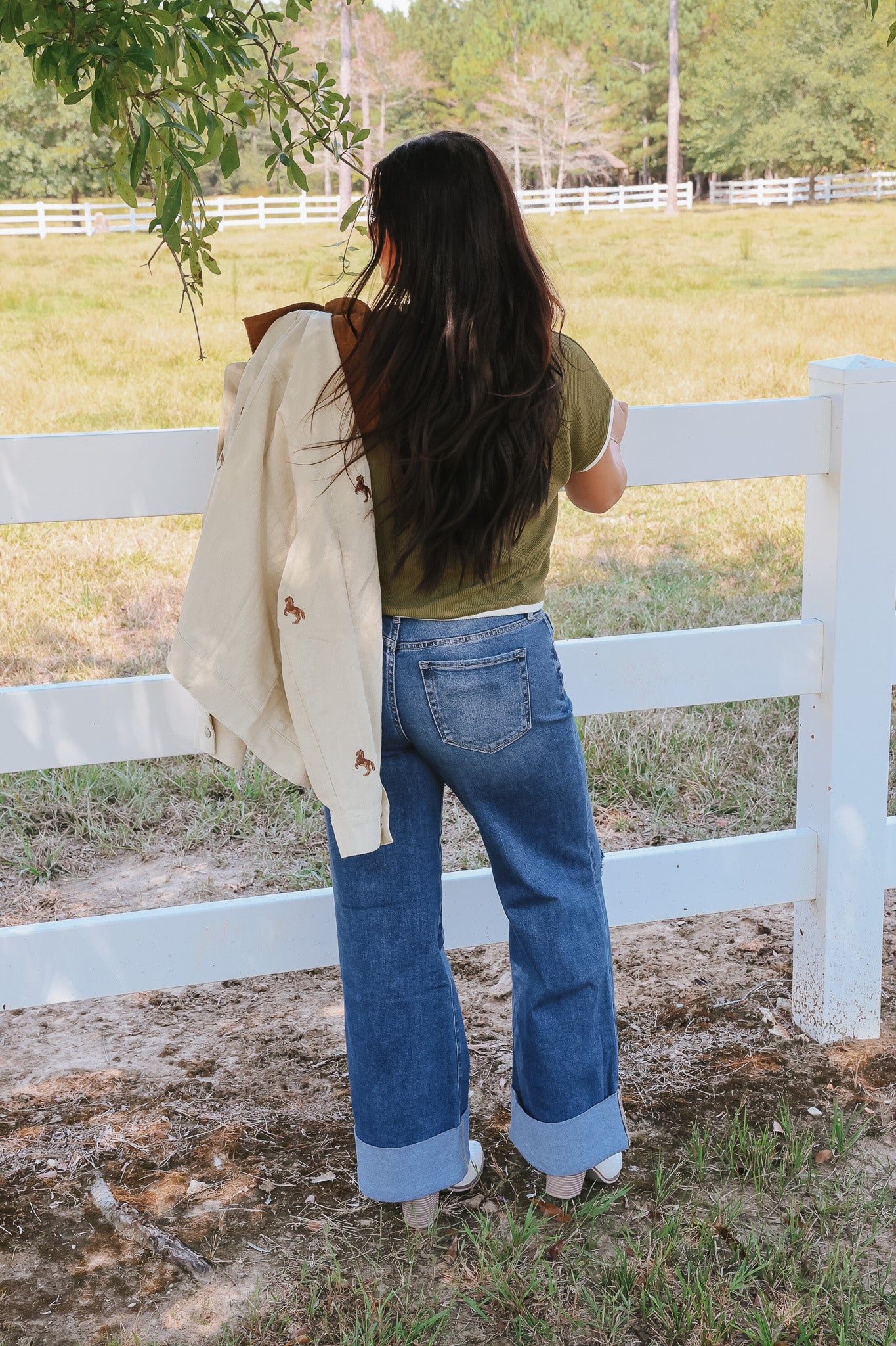 The Lyla High Rise Wide Leg Jeans