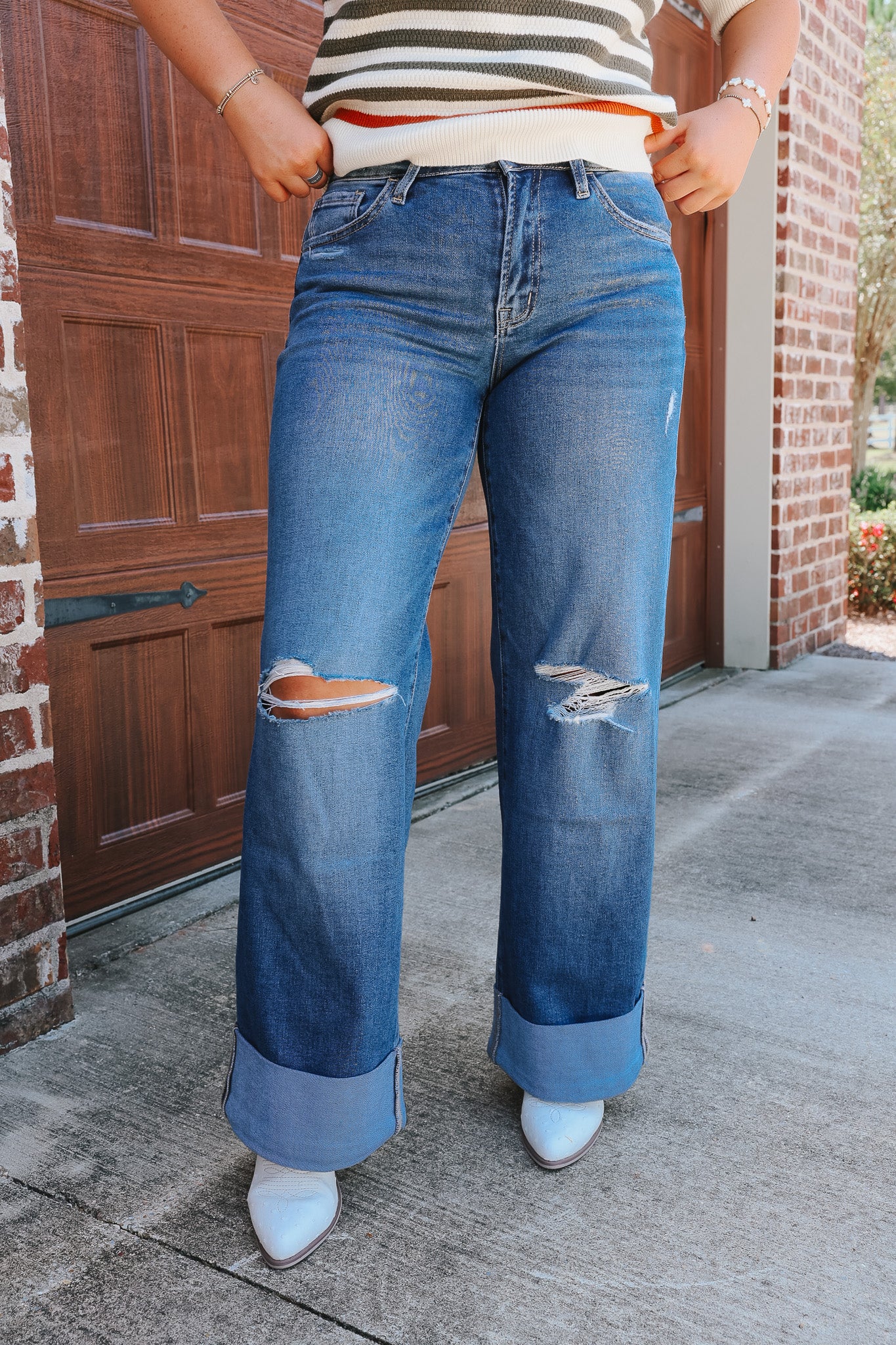 The Lyla High Rise Wide Leg Jeans