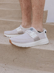 Men's Hey Dude Sirocco White Sneakers