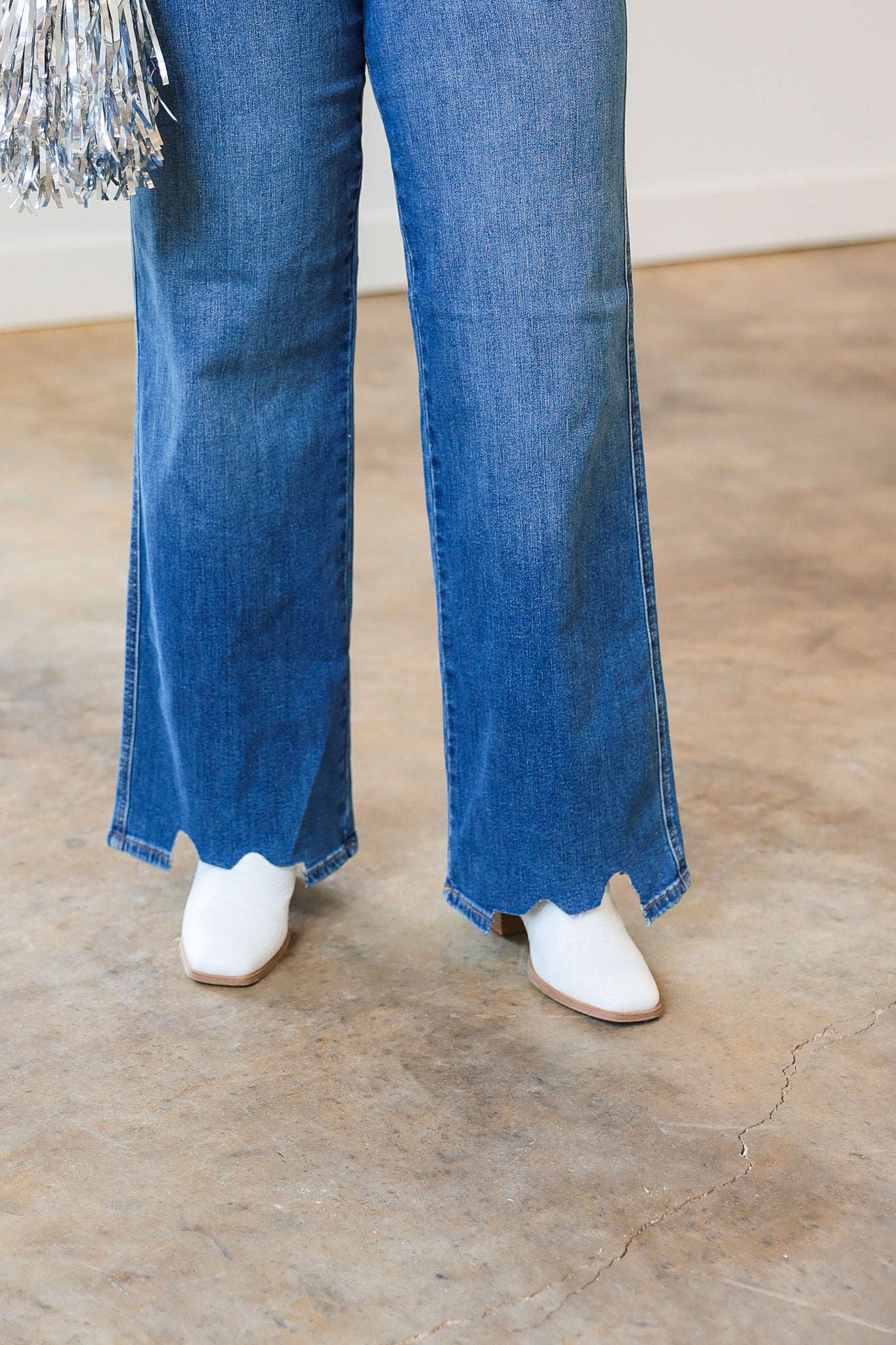 The Rebel Tummy Control Wide Leg Jeans