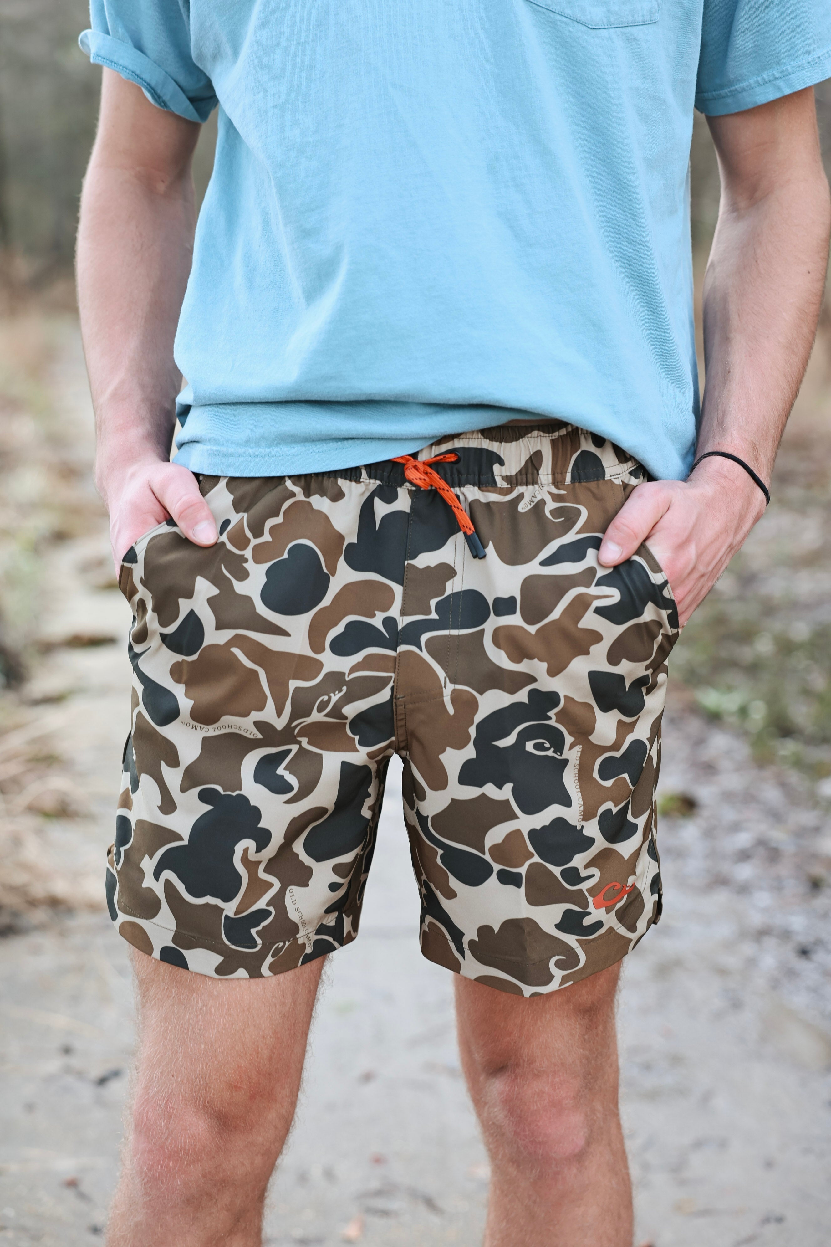 Drake Men's Lake Shore Dock 6" Shorts - Old School