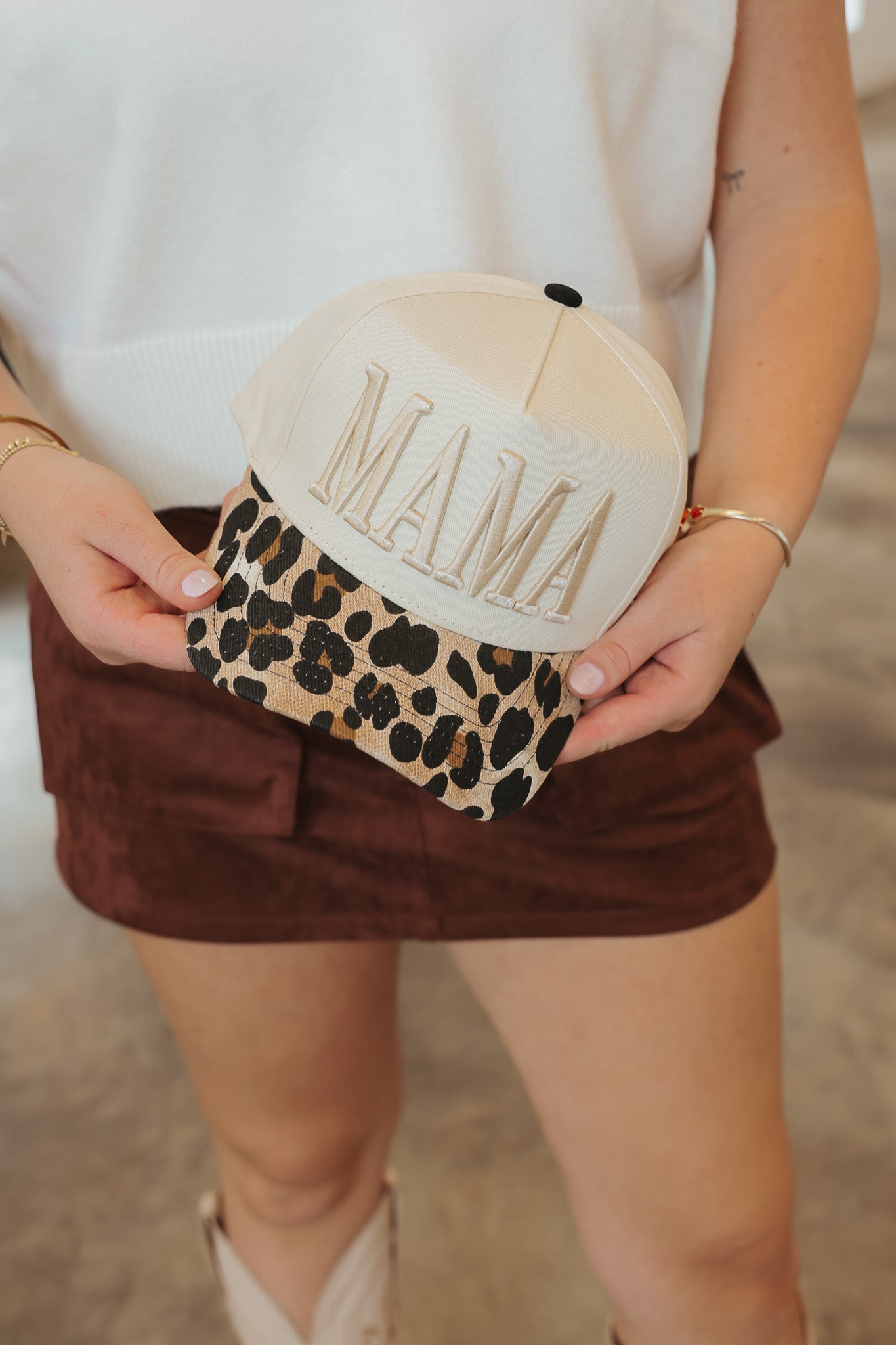 Mama Leopard Trucker Hat