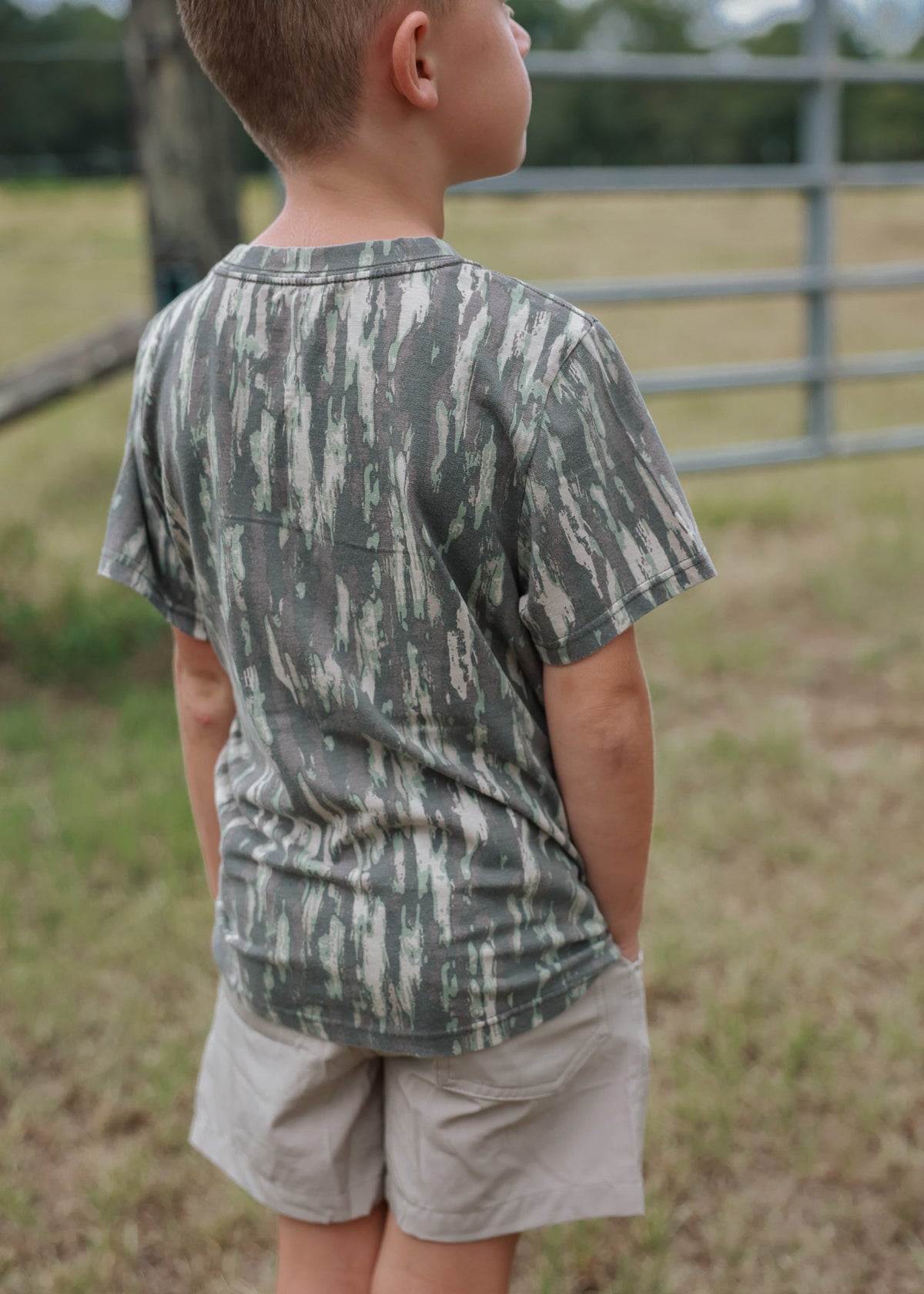 Burlebo | Toddler & Youth Vintage Washed T-Shirt - Midland Camo