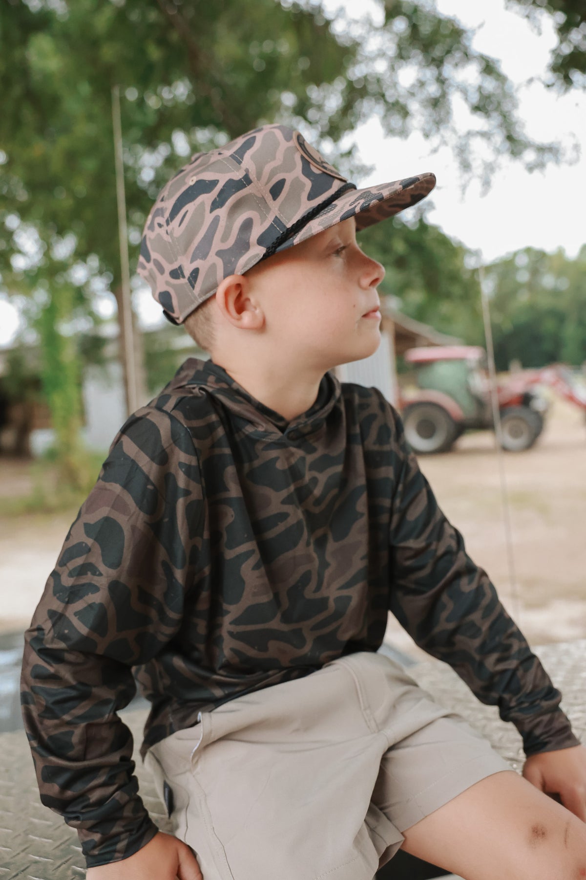 Burlebo | Toddler & Youth Performance Hoodie - Bendita Camo