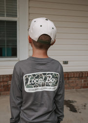 Local Boy Youth Brush Camo Logo Long Sleeve T-Shirt