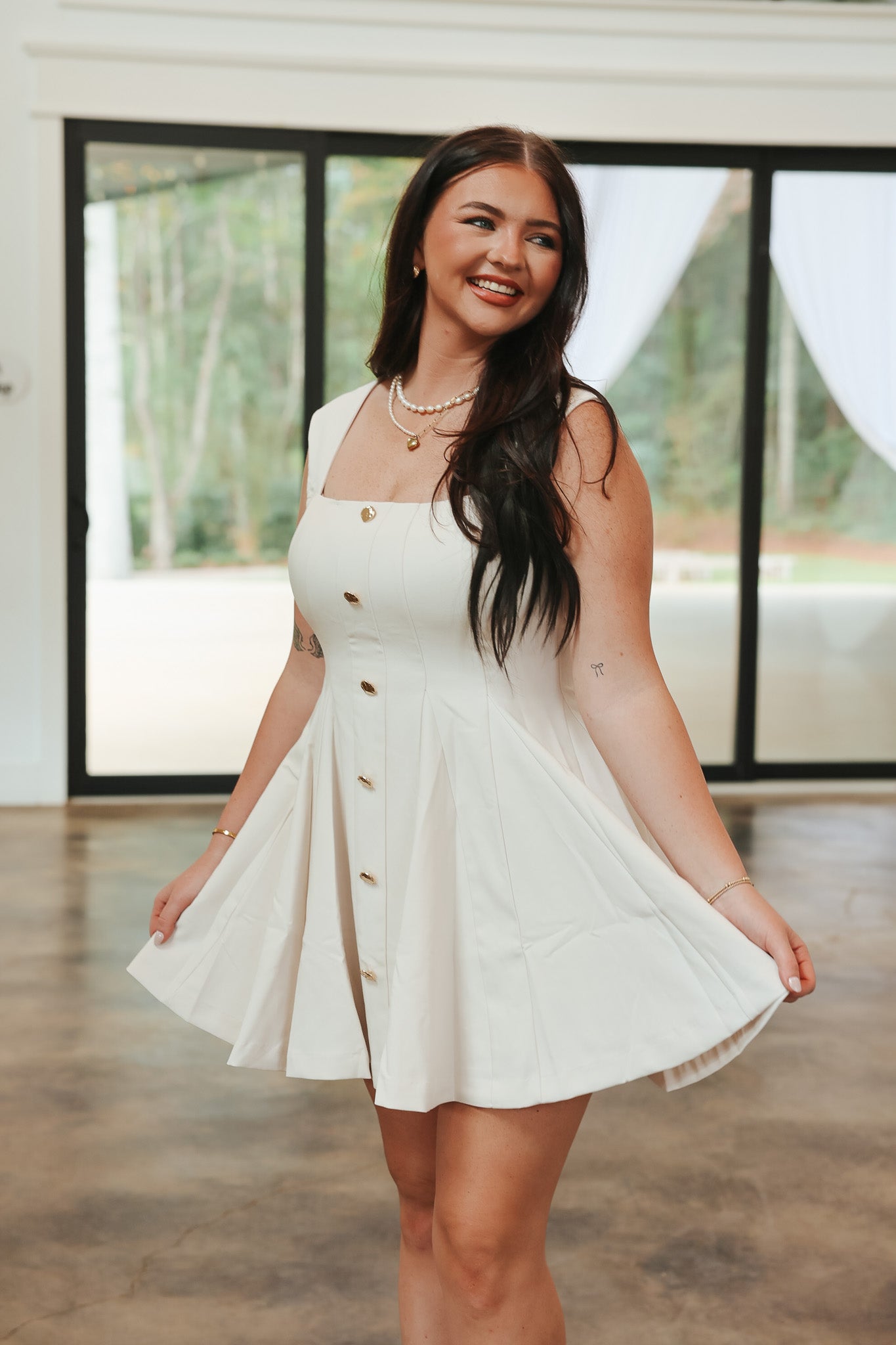 Ever So Sweet Cream Dress