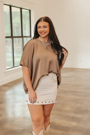 Eternal Elegance Mocha Top