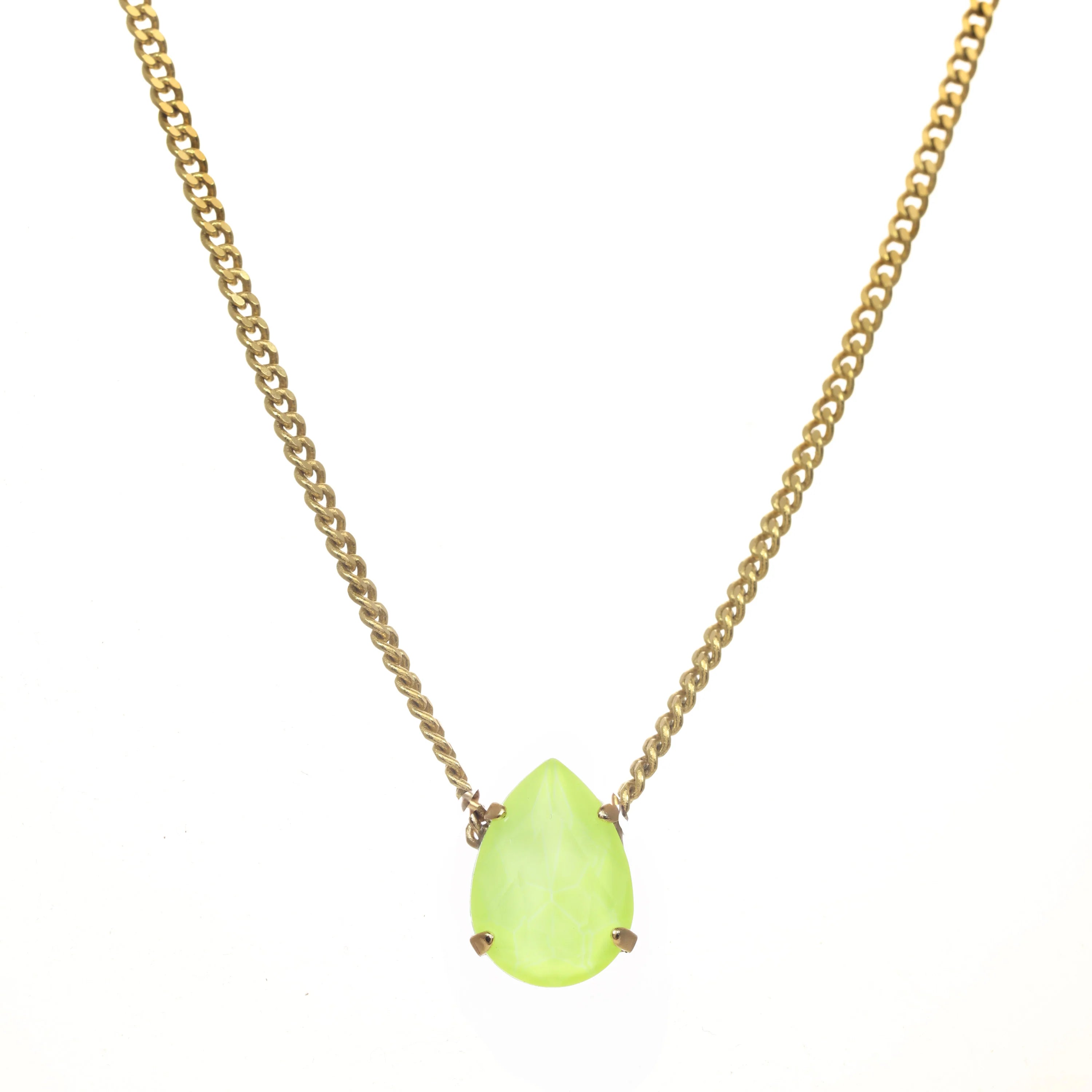 Lumi Necklace in Electric Yellow